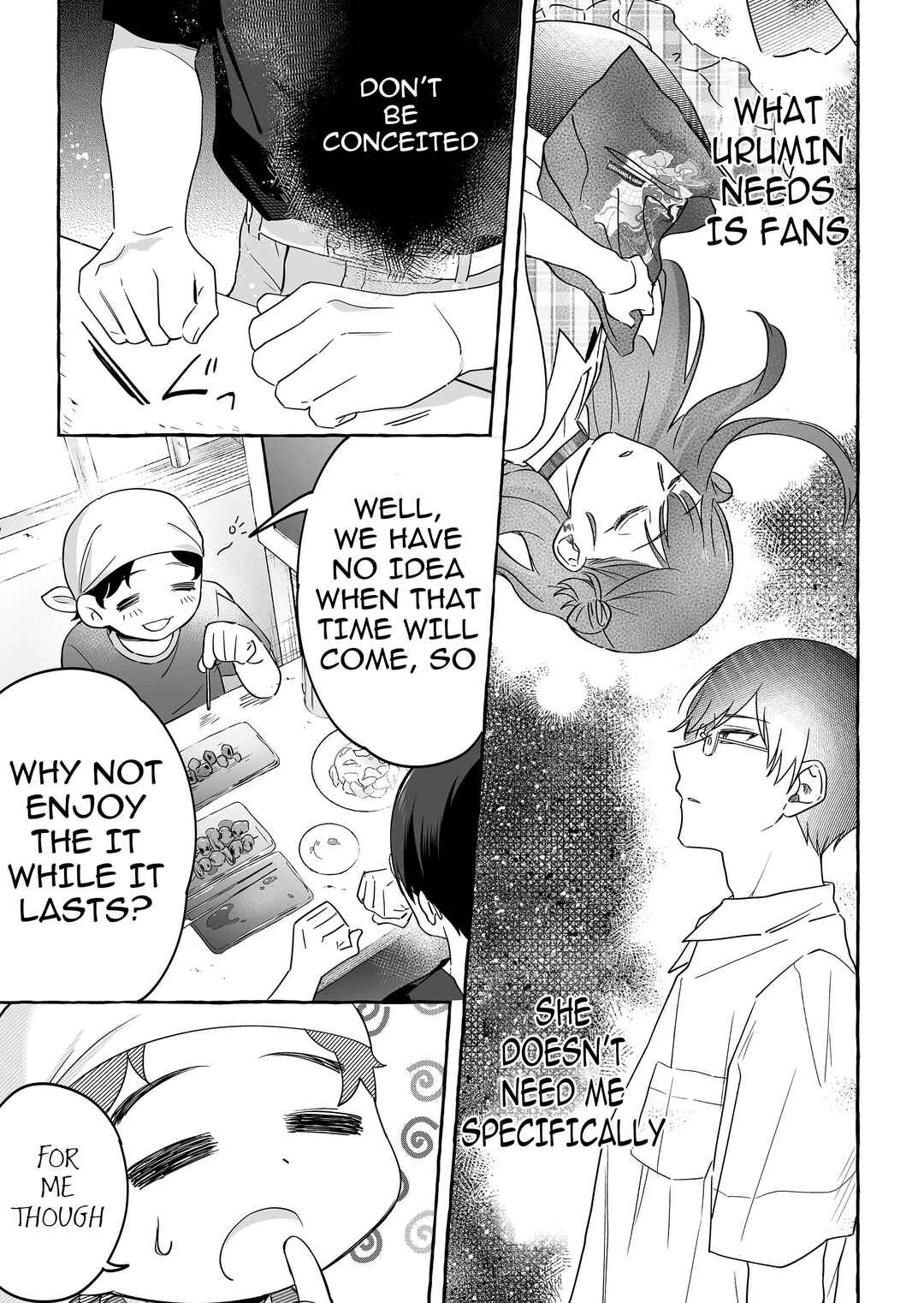 Damedol to Sekai ni 1-nin dake no Fan Chapter 23 - Page 11