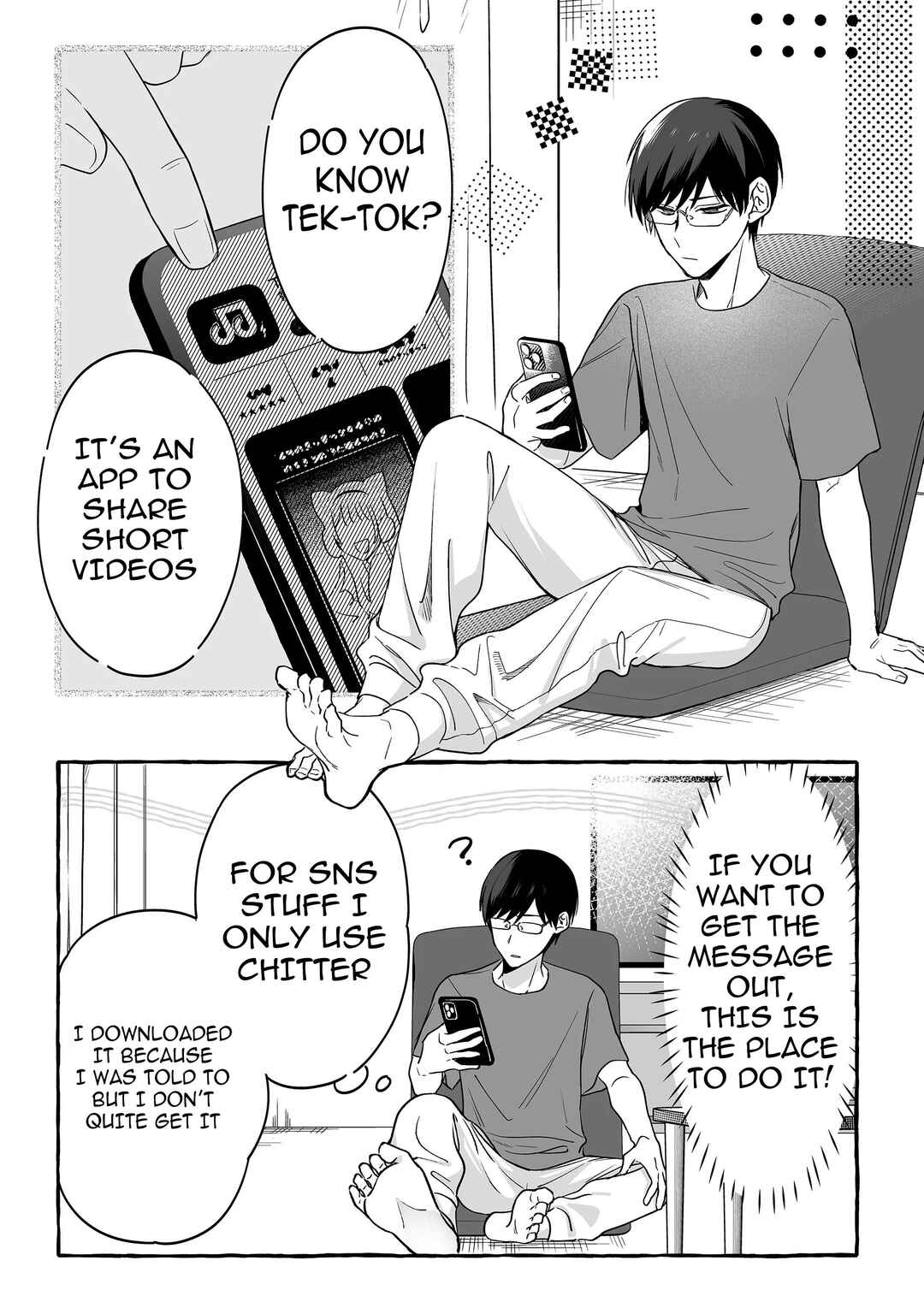 Damedol to Sekai ni 1-nin dake no Fan Chapter 23 - Page 15
