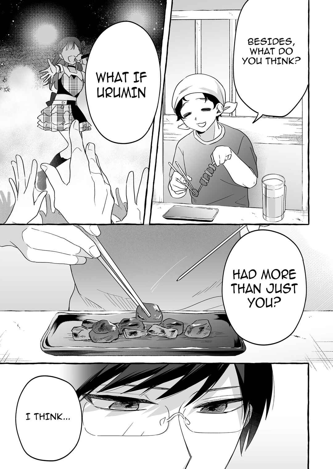 Damedol to Sekai ni 1-nin dake no Fan Chapter 23 - Page 9