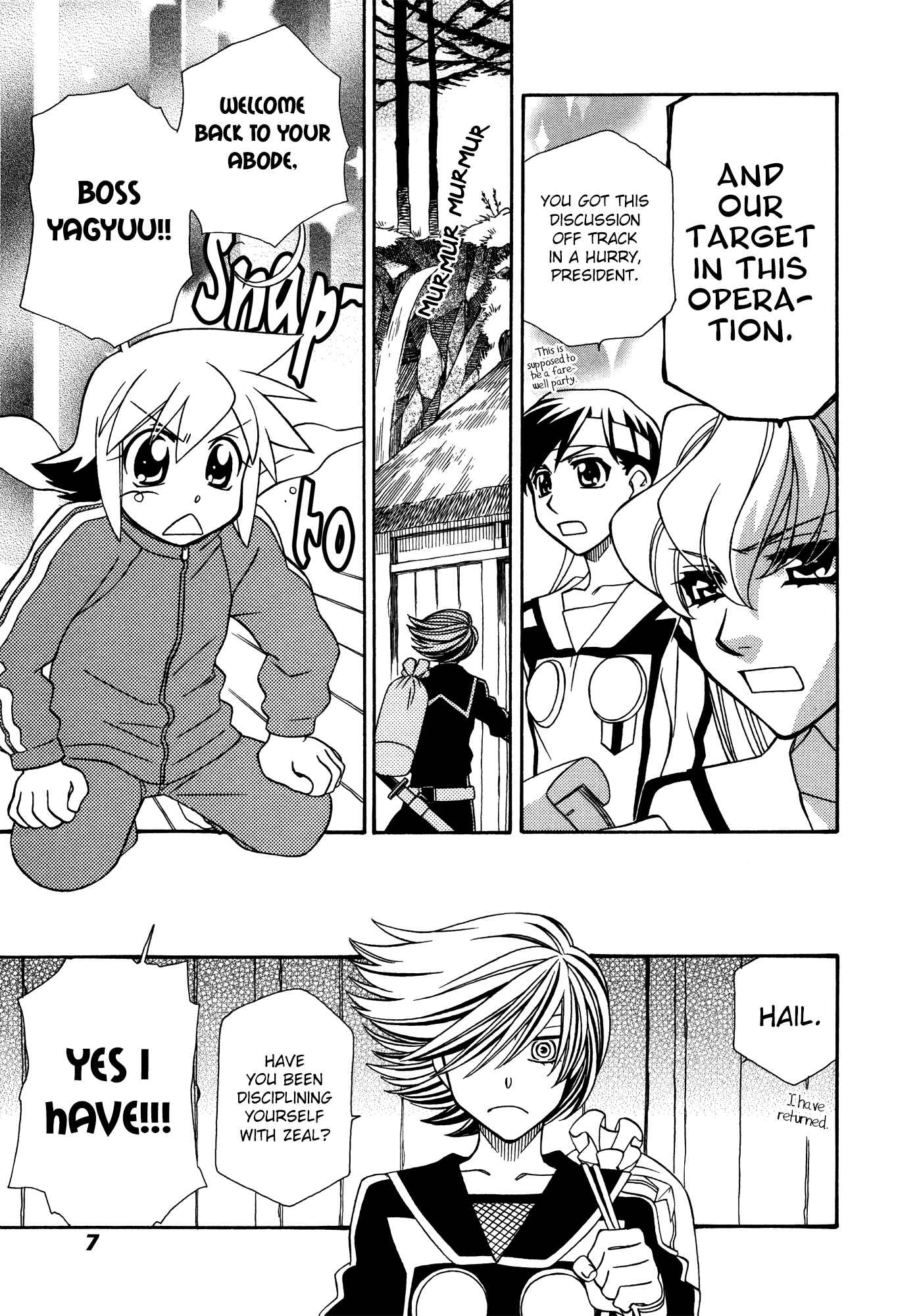Hayate x Blade Chapter 61 - Page 10