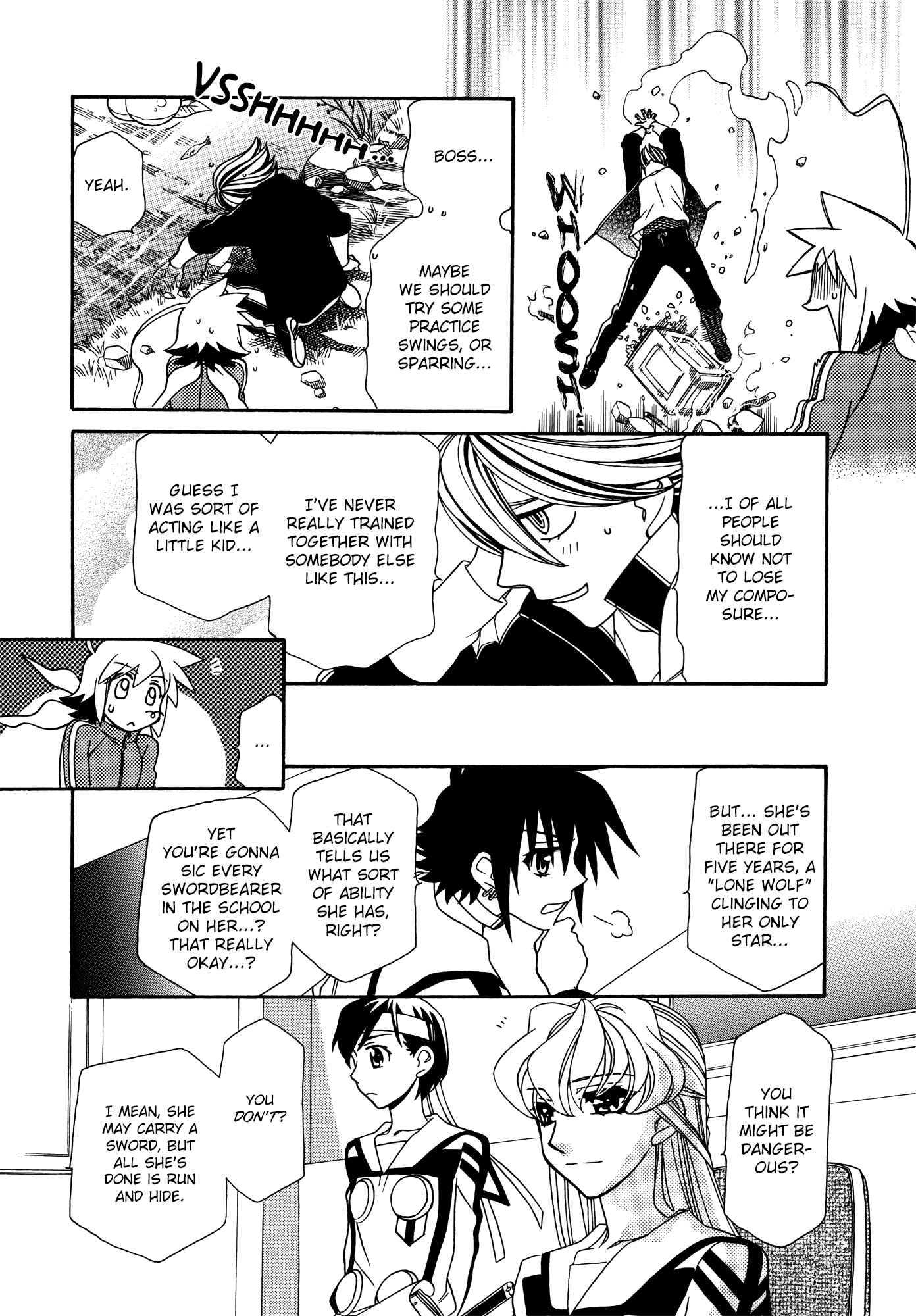 Hayate x Blade Chapter 61 - Page 24
