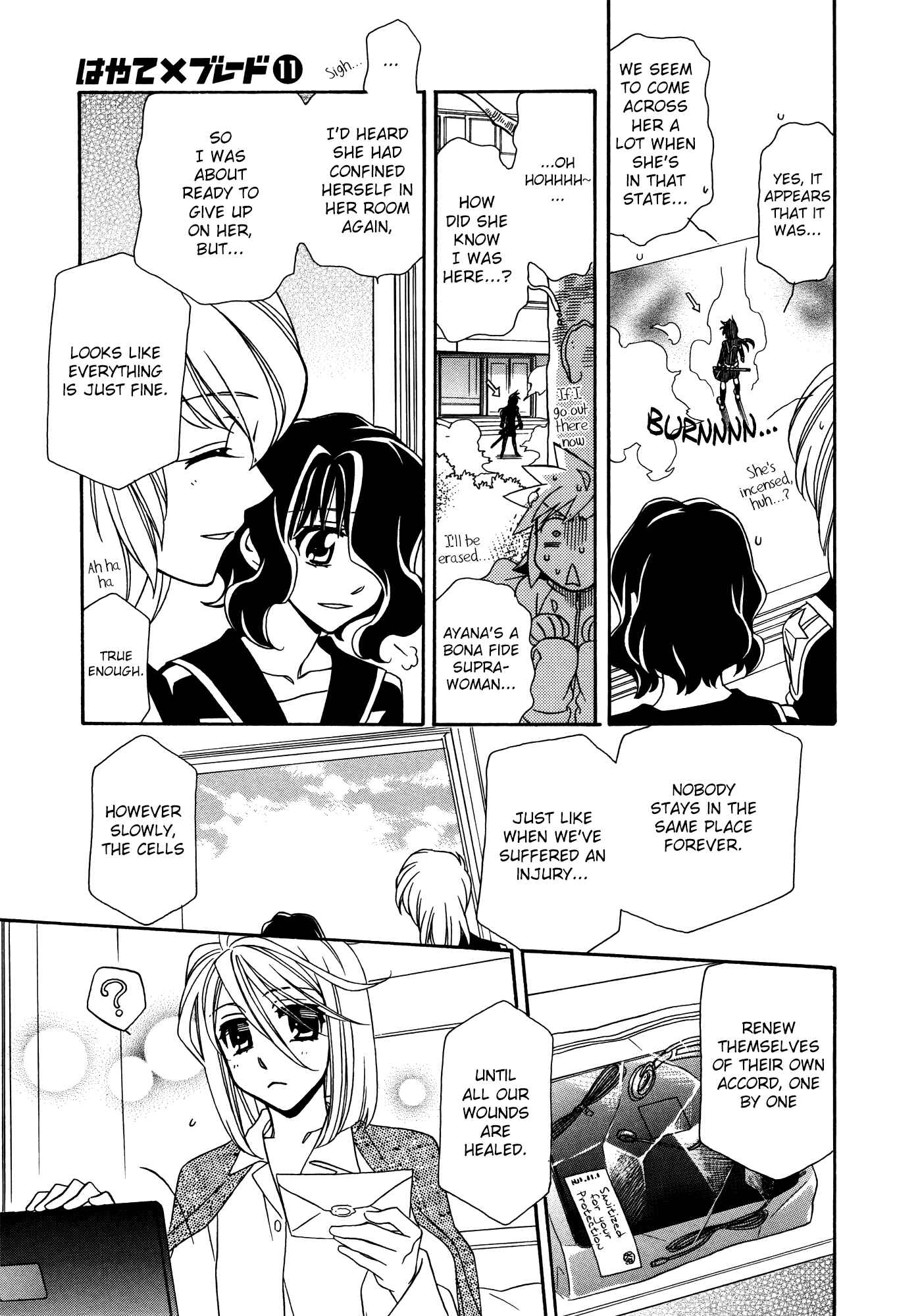 Hayate x Blade Chapter 61 - Page 38