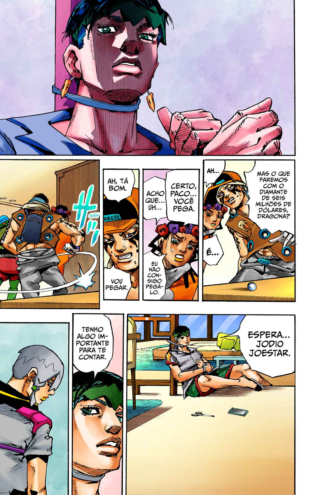 JoJo no Kimyou na Bouken Dai-9-bu: The JOJOLands Color-ban Chapter 5 - Page 38