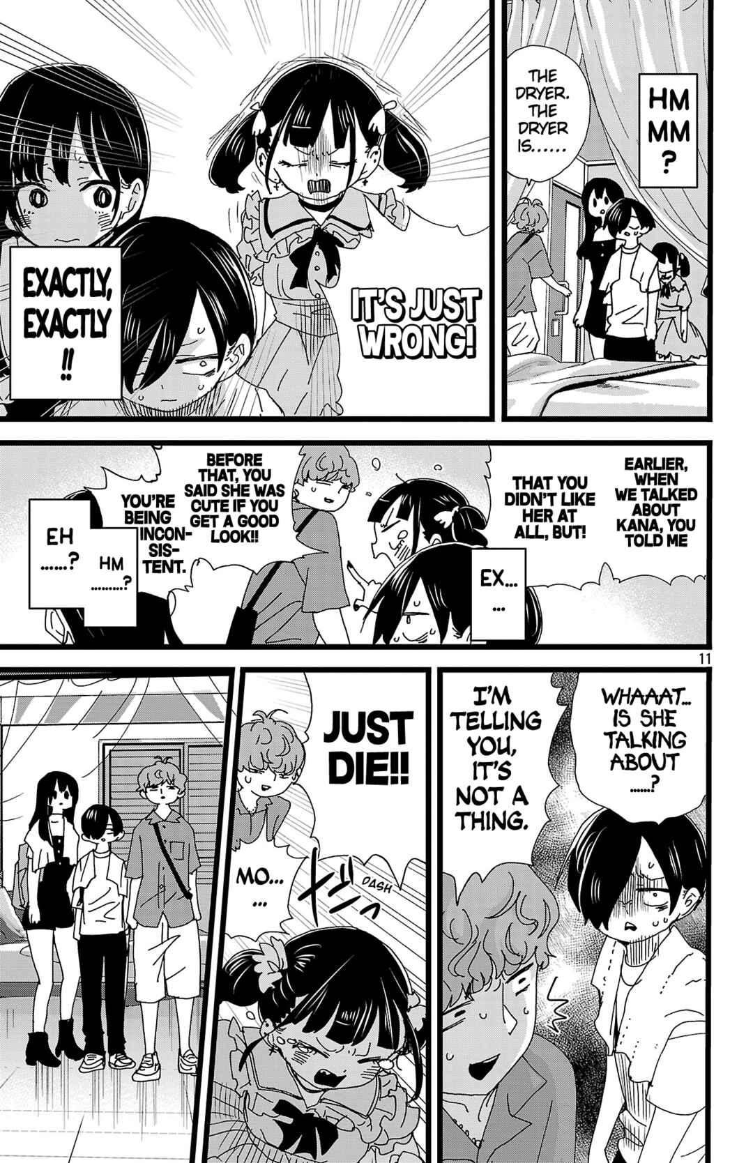 Boku no Kokoro no Yabai Yatsu Chapter 139 - Page 12