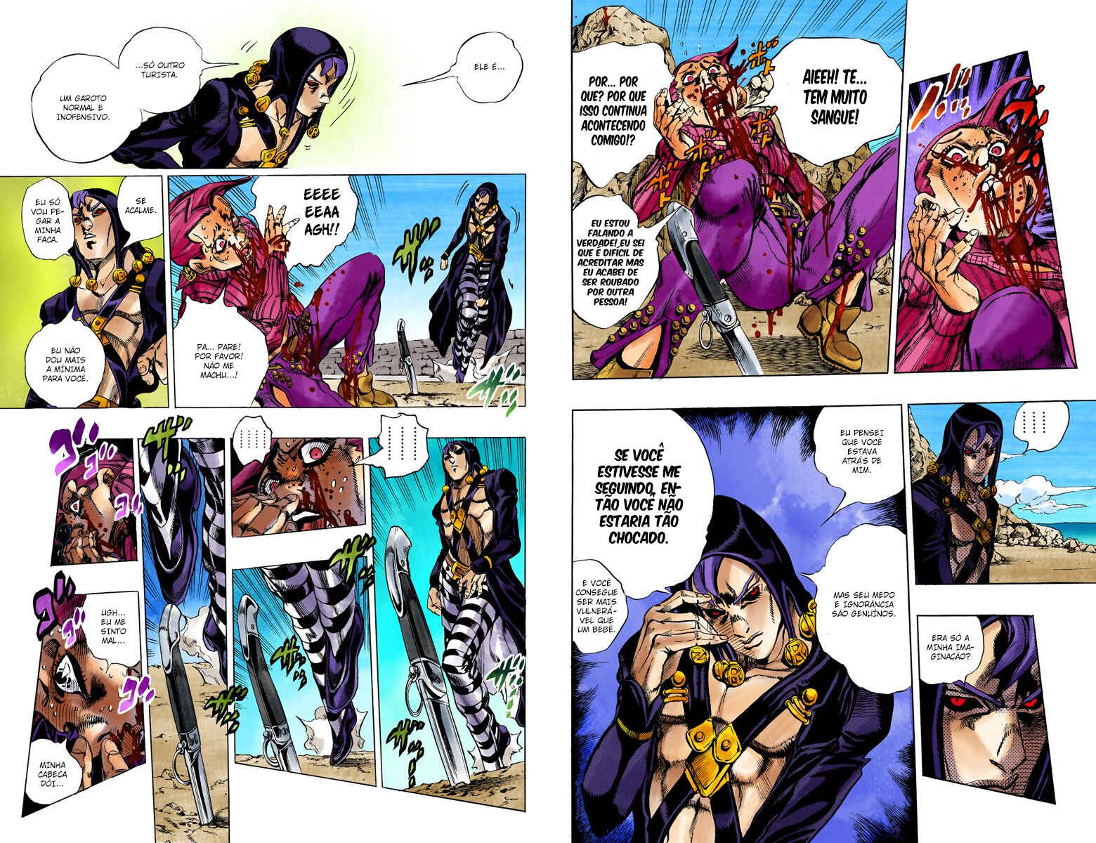 JoJo no Kimyou na Bouken: Part 5 - Ougon no Kaze Color-ban Chapter 104 - Page 5