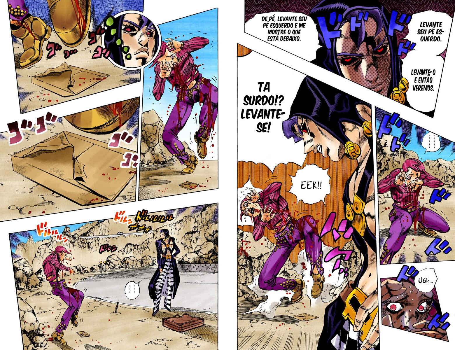 JoJo no Kimyou na Bouken: Part 5 - Ougon no Kaze Color-ban Chapter 104 - Page 7