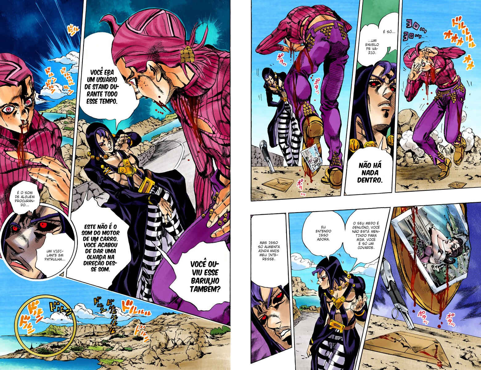 JoJo no Kimyou na Bouken: Part 5 - Ougon no Kaze Color-ban Chapter 104 - Page 8