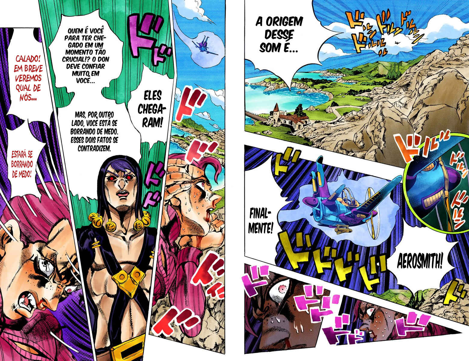 JoJo no Kimyou na Bouken: Part 5 - Ougon no Kaze Color-ban Chapter 104 - Page 9