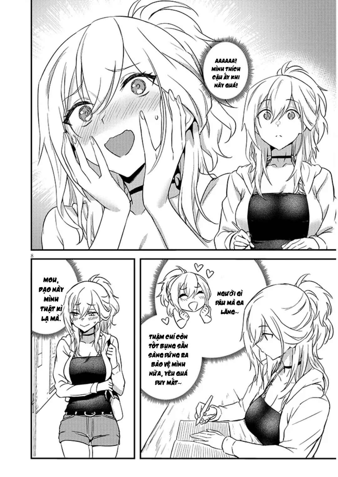Otona wo Shiritai Onnatomodachi Chapter 14.1 - Page 9