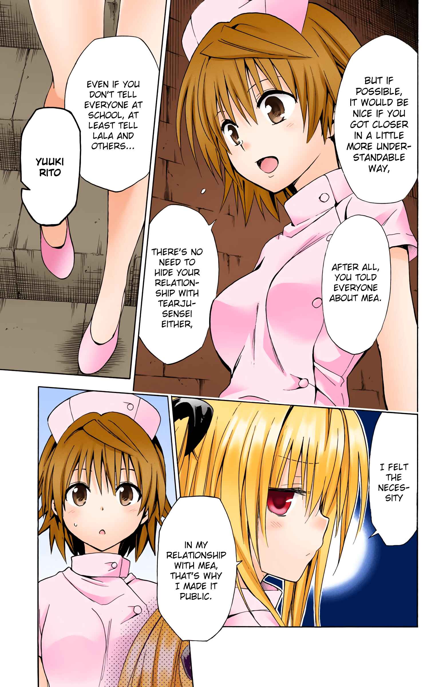 To Love Ru Darkness (Official Colored) Chapter 38 - Page 23