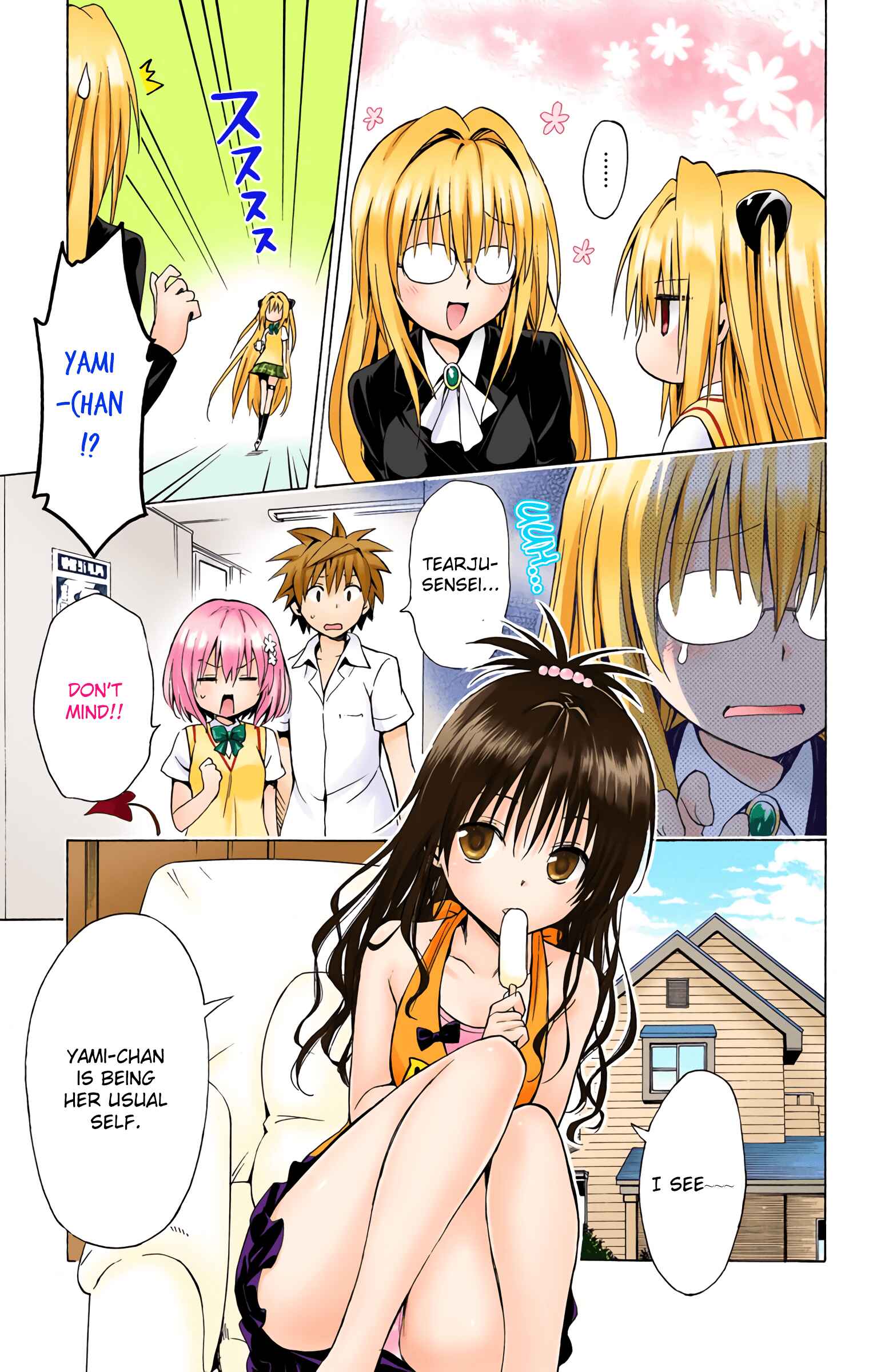 To Love Ru Darkness (Official Colored) Chapter 38 - Page 5