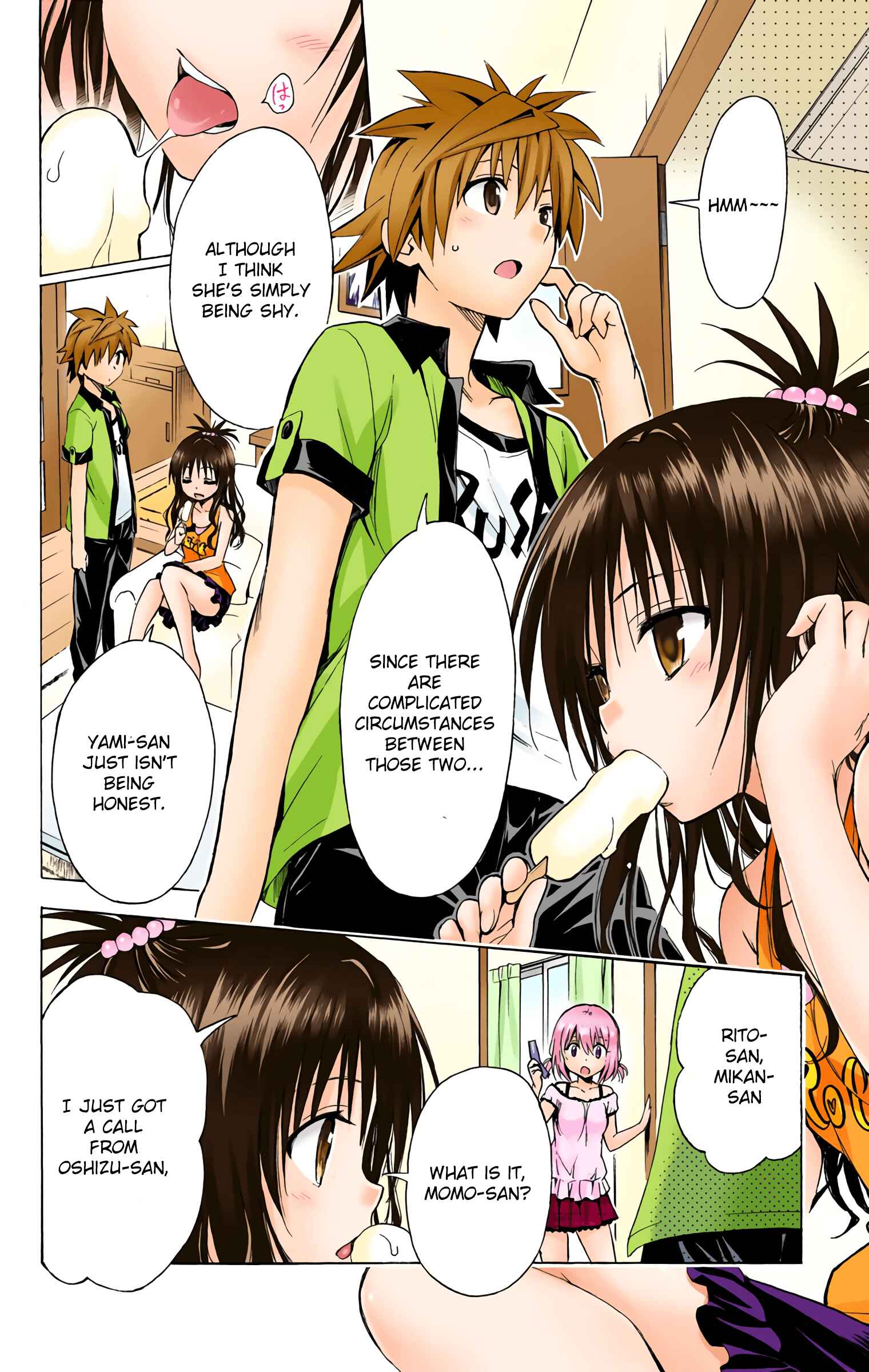 To Love Ru Darkness (Official Colored) Chapter 38 - Page 6