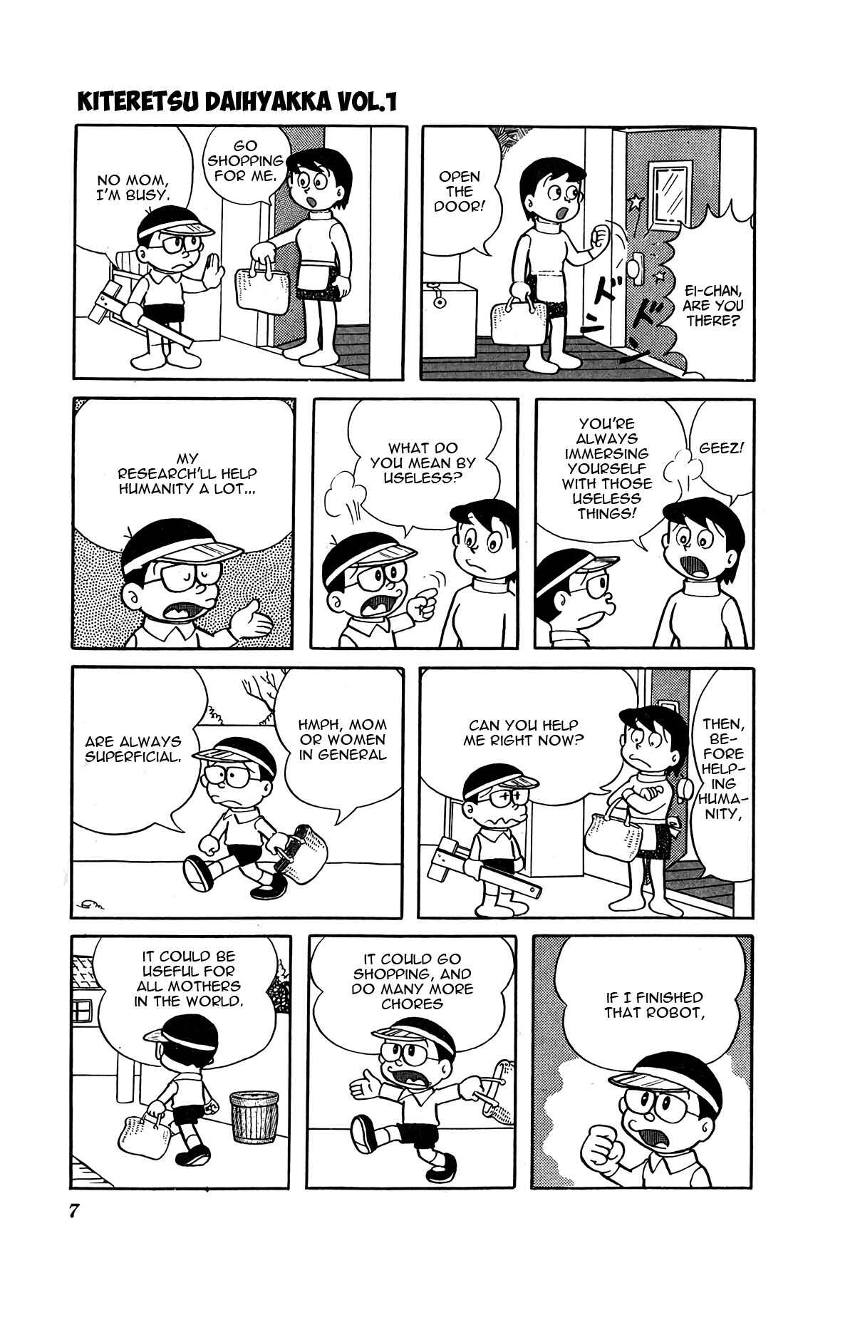 Kiteretsu Daihyakka Chapter 1 - Page 10
