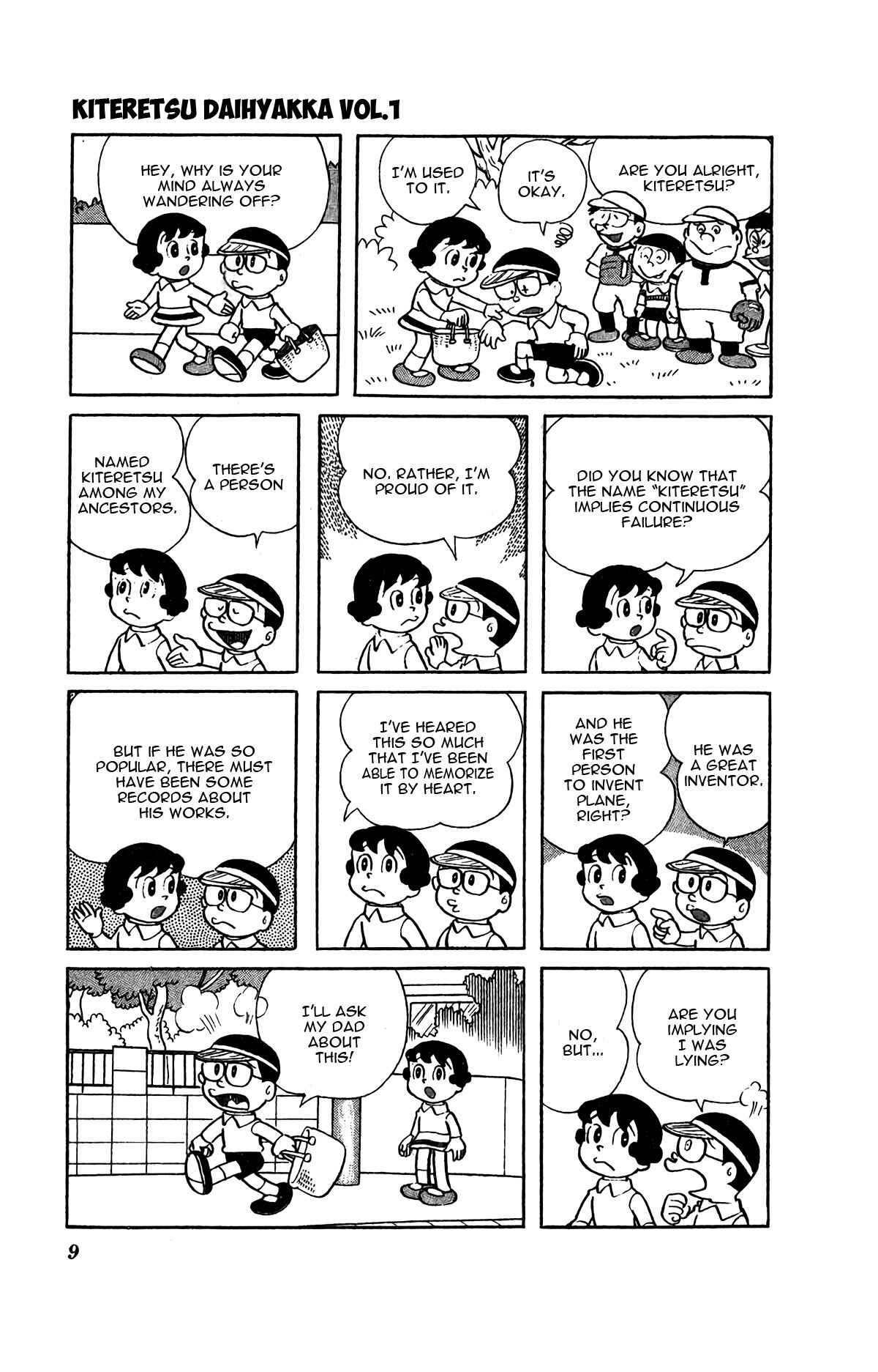 Kiteretsu Daihyakka Chapter 1 - Page 12
