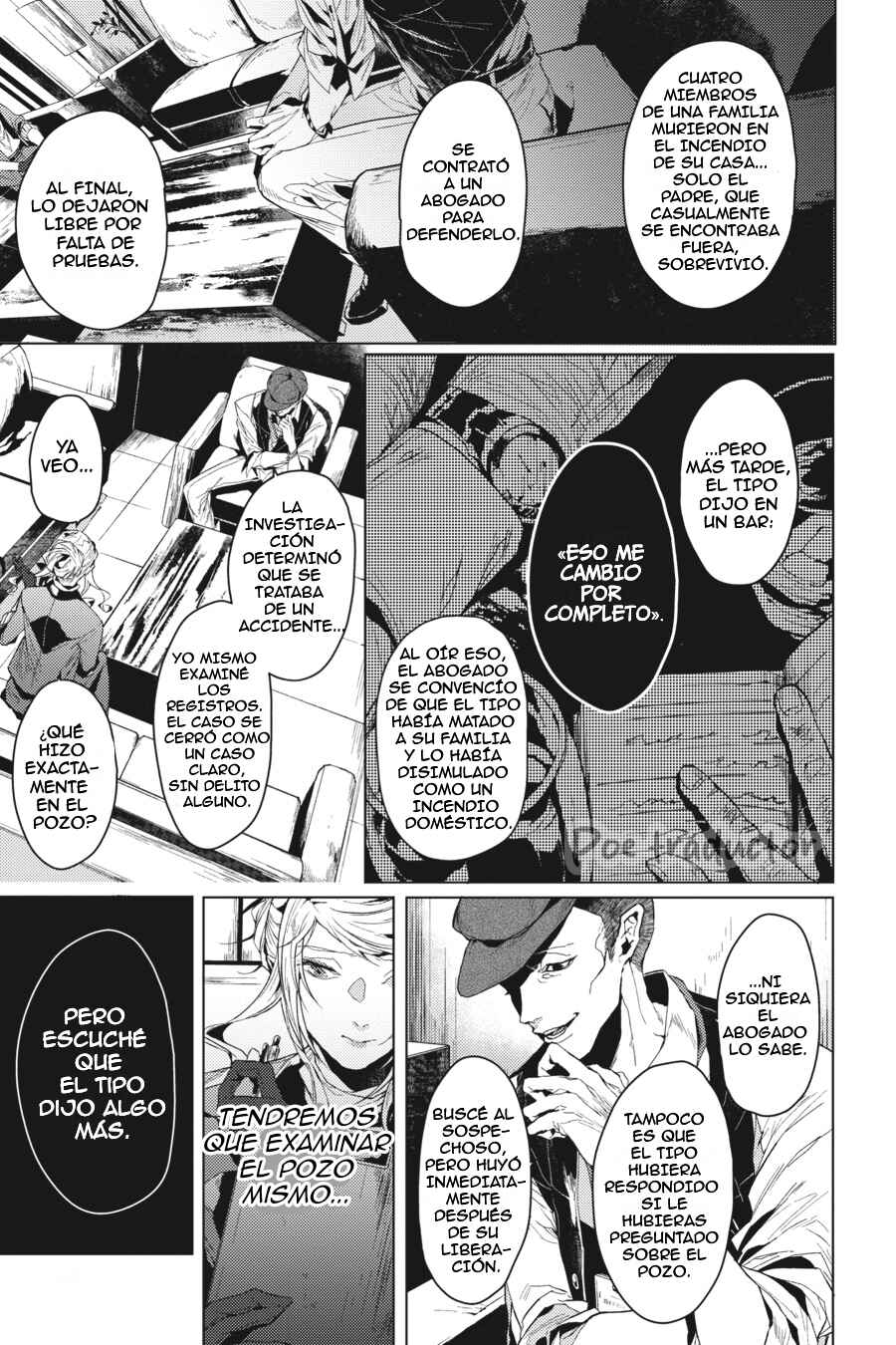 Bungo Stray Dogs Gaiden - Ayatsuji Yukito VS. Kyougoku Natsuhiko Chapter 3 - Page 6