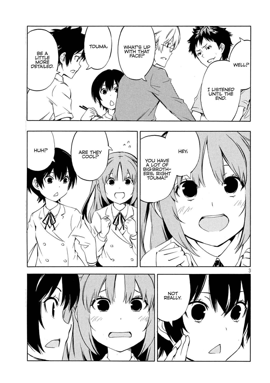 Minami-ke Chapter 484 - Page 3