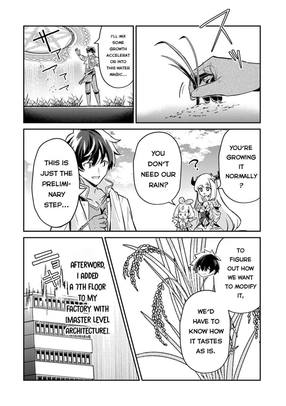 Tensei Shachiku no Cheat Saien ~Ban'nou Skill to Benri na Tsukaima Yousei wo Kushishitetara, Kidzukeba Tairiku Ichi no Seisan Kyoten ga Dekiteita~ Chapter 14.1 - Page 7