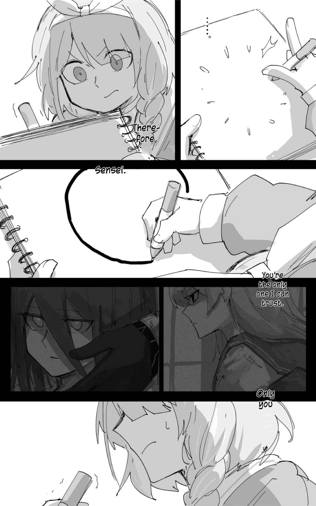 Blue Archive - Kankan's Blue Archive Logs (Doujinshi) Chapter 31.5 - Page 9