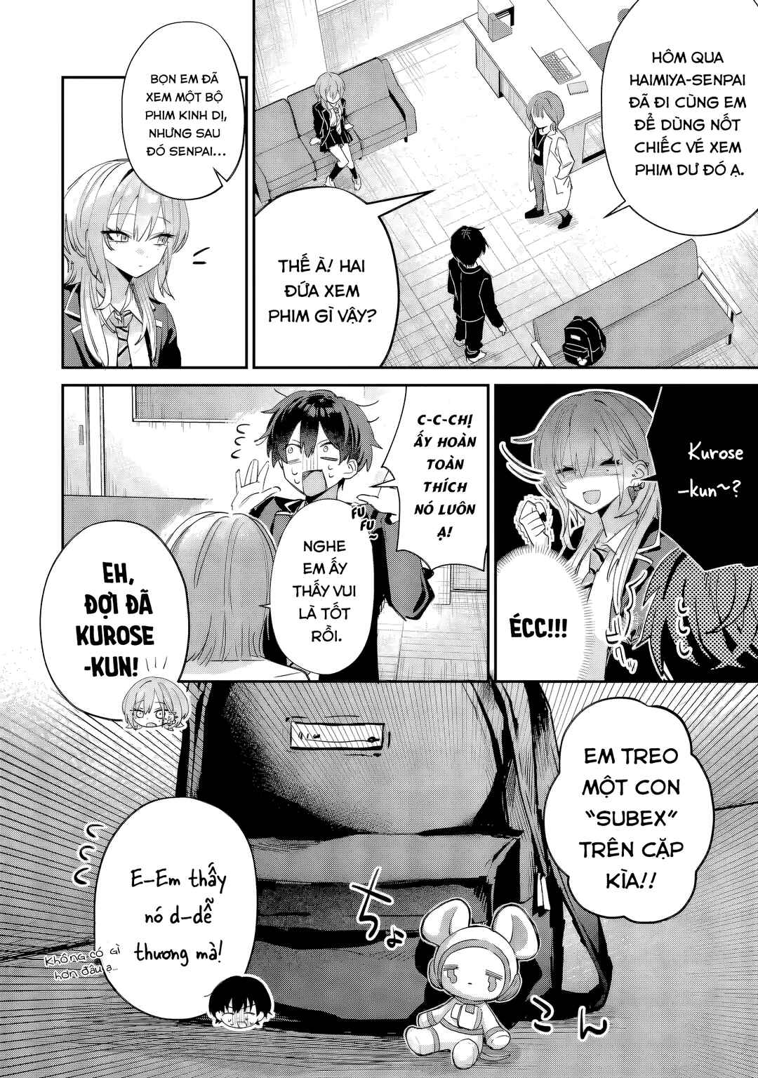 Haimiya-senpai wa Kowakute Kawaii Chapter 14 - Page 5