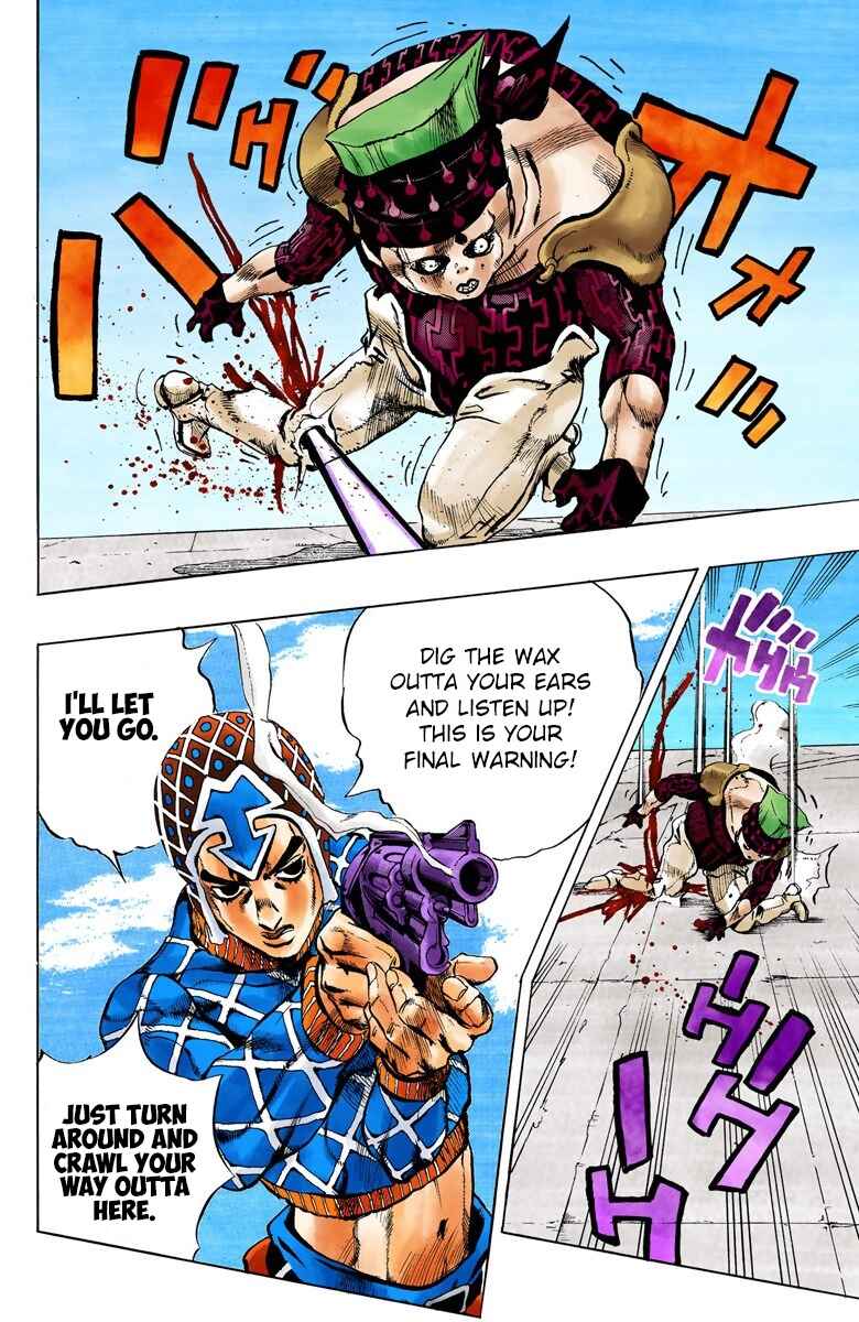 JoJo no Kimyou na Bouken: Part 5 - Ougon no Kaze Color-ban Chapter 93 - Page 15