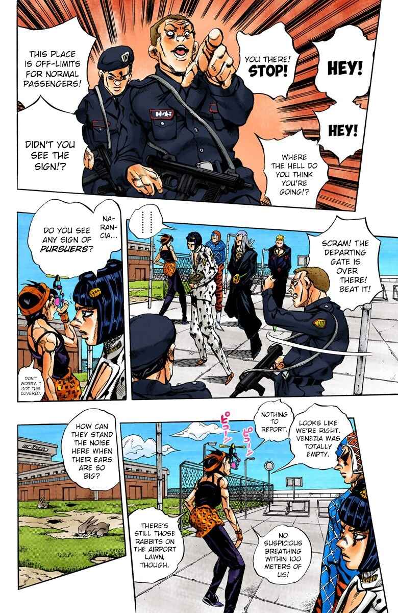 JoJo no Kimyou na Bouken: Part 5 - Ougon no Kaze Color-ban Chapter 93 - Page 3