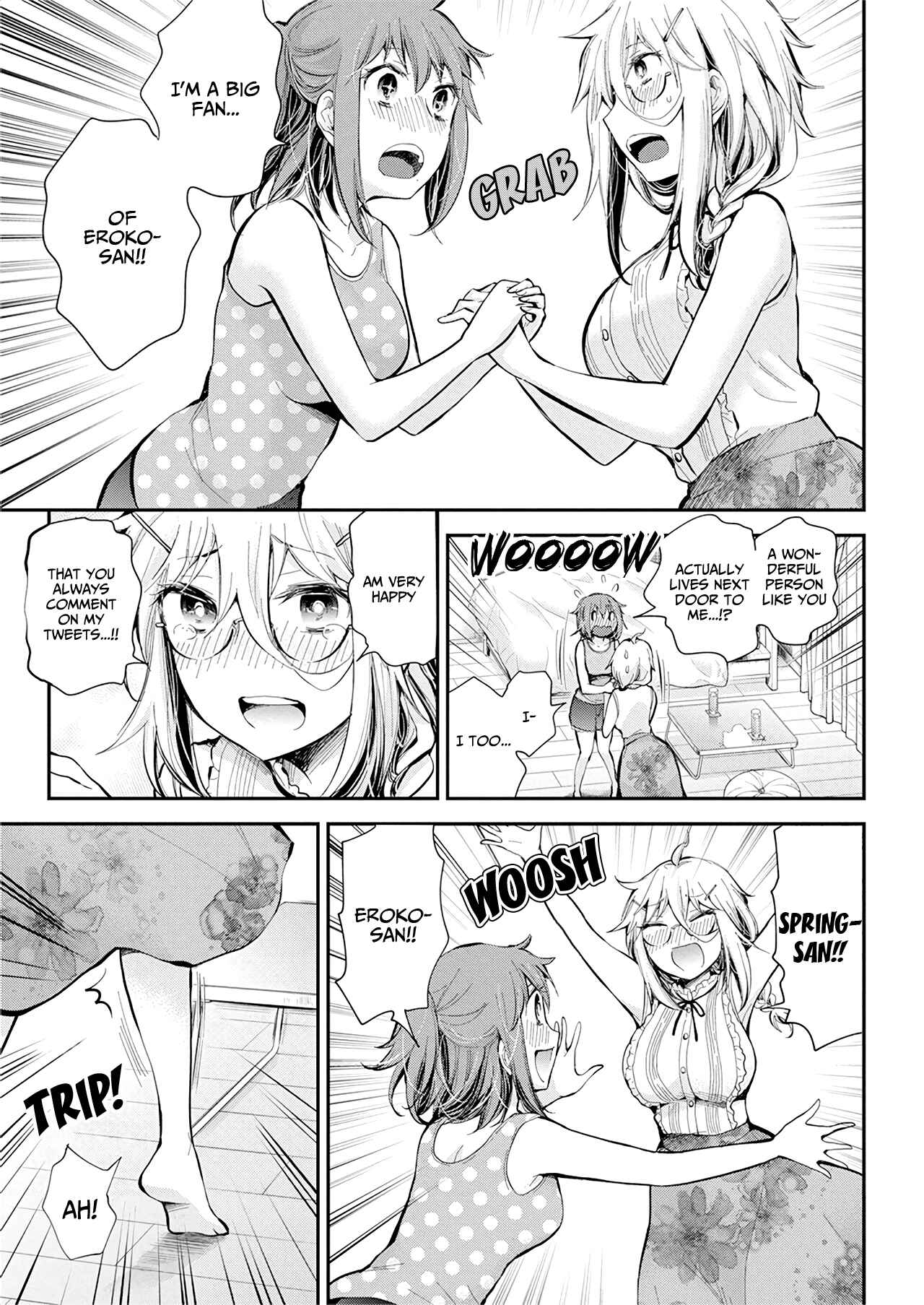 Shingeki no Eroko-san: Hen na Oneesan wa Danshi Kousei to Nakayoku Naritai Chapter 18 - Page 20