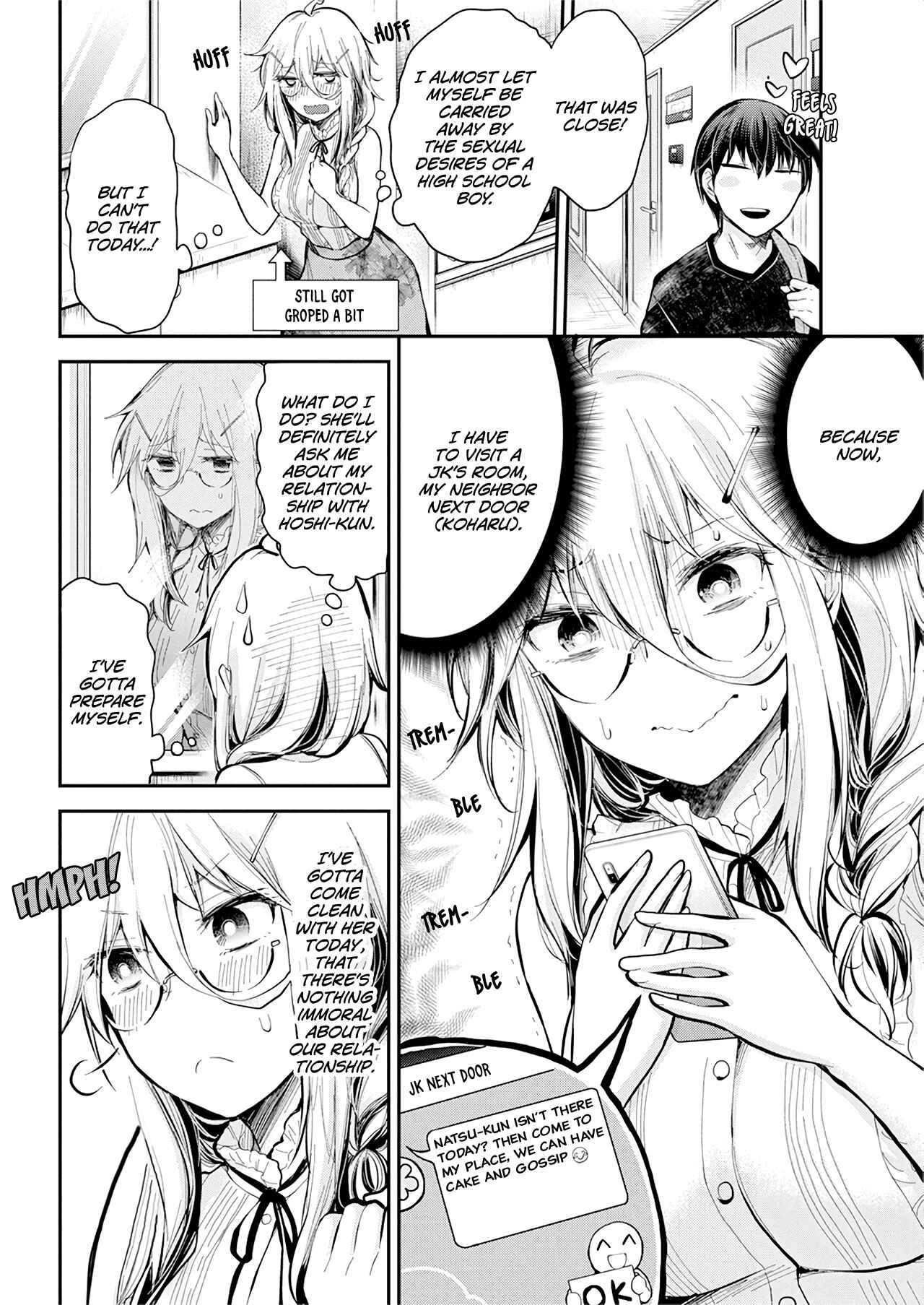 Shingeki no Eroko-san: Hen na Oneesan wa Danshi Kousei to Nakayoku Naritai Chapter 18 - Page 5