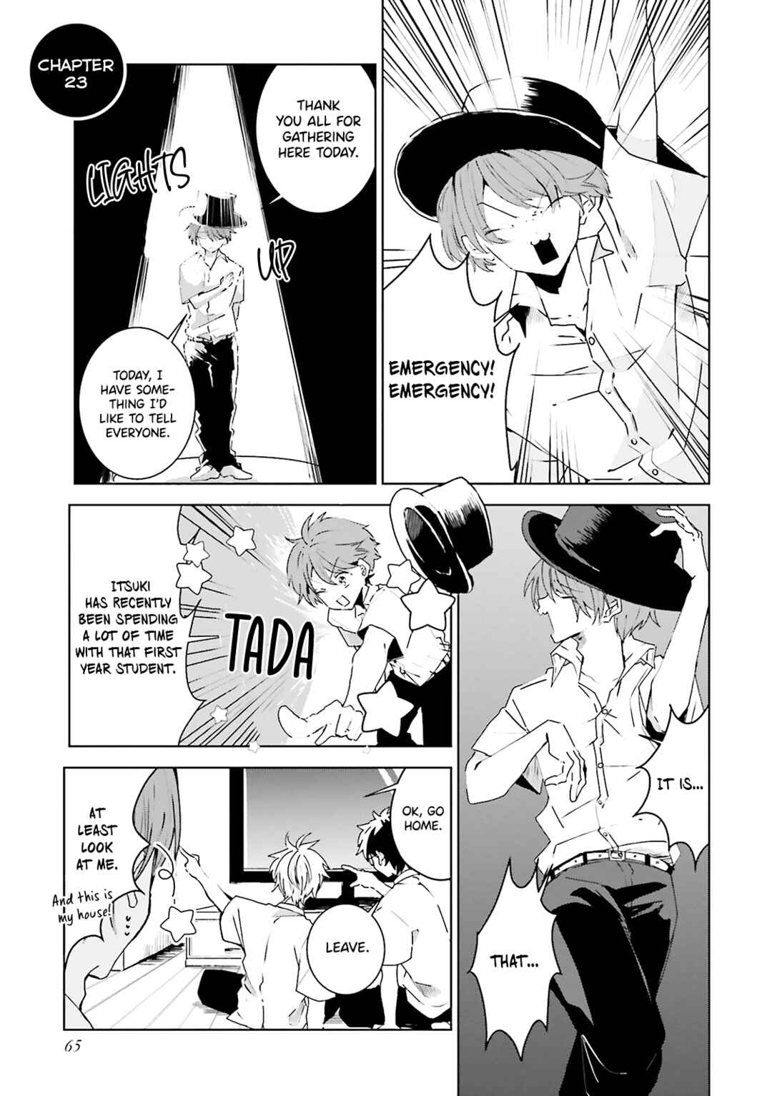 Iincho to Furyou-kun Chapter 23 - Page 2