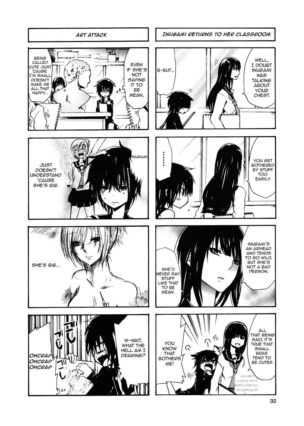 Inugami-san to Nekoyama-san Chapter 3 - Page 4