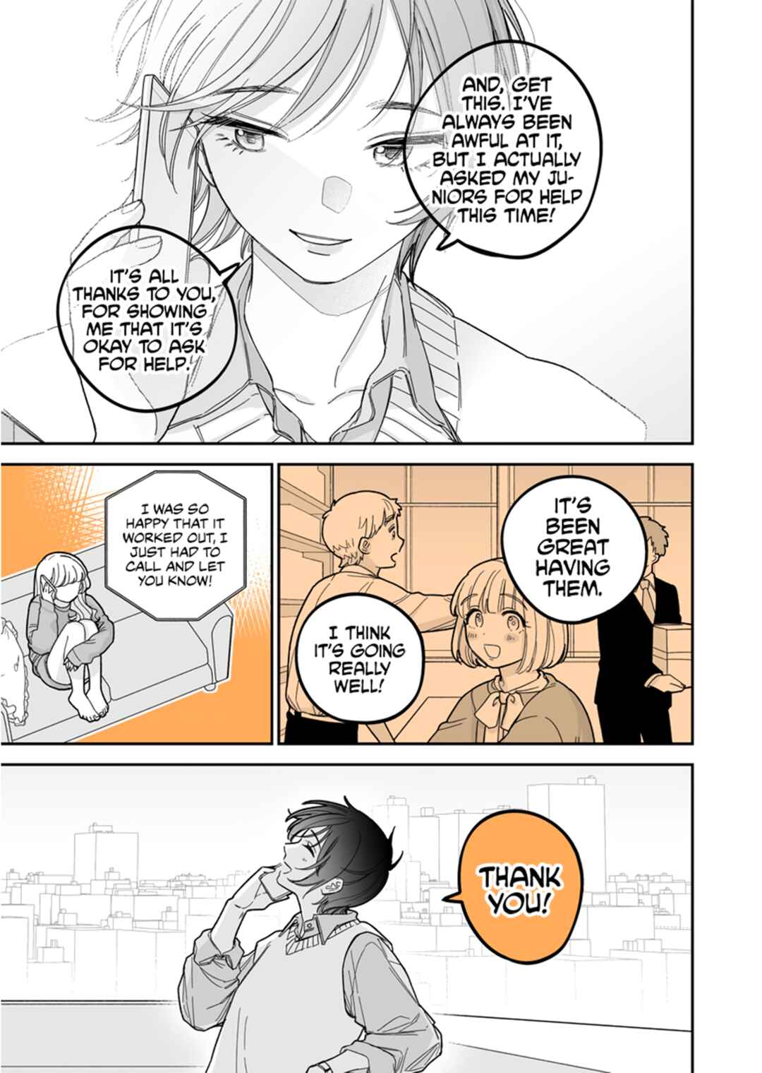 Genkai OL to Joshi Daisei ga 〇〇 Suru Hanashi Chapter 6.2 - Page 3