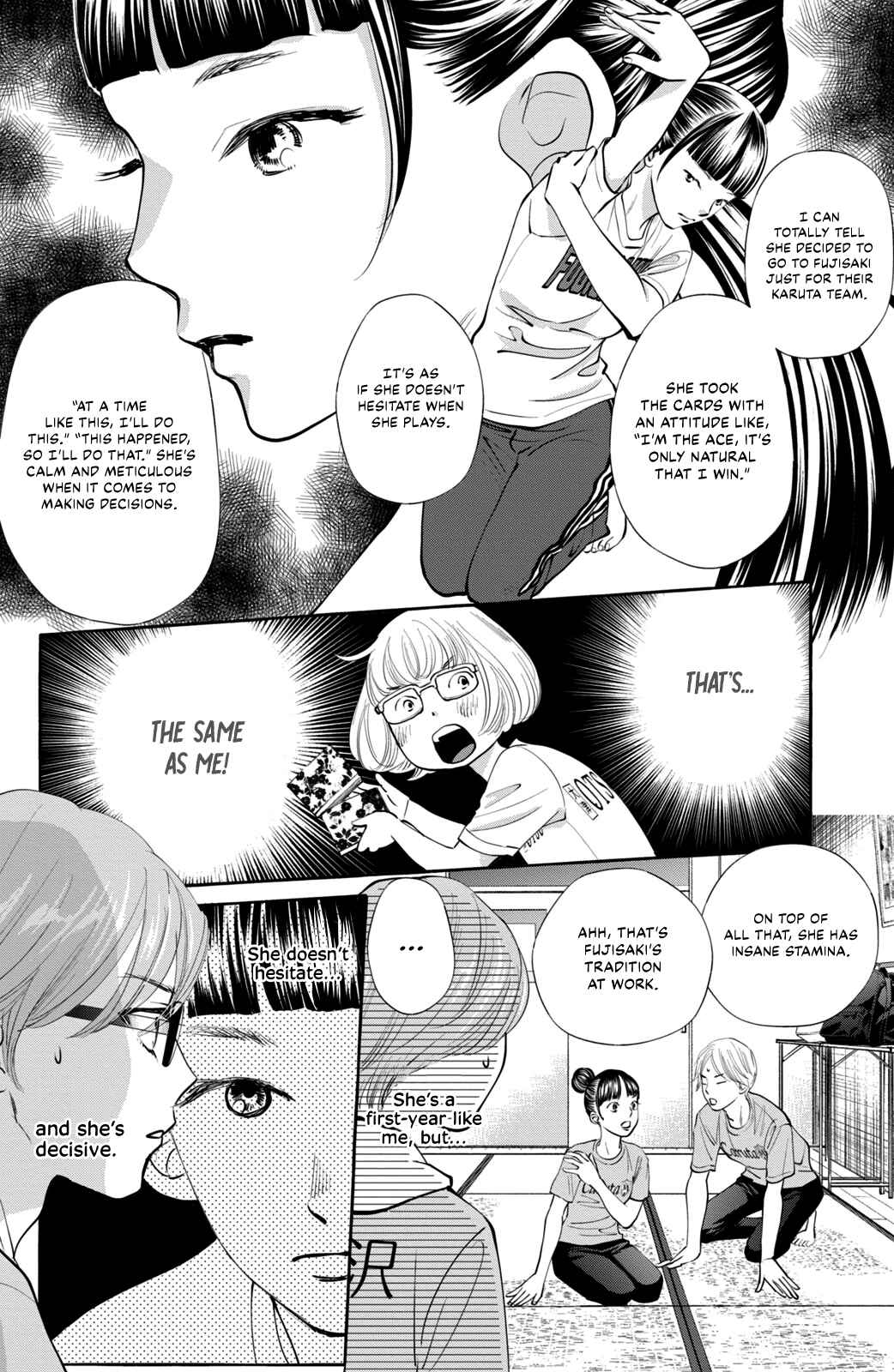 Chihayafuru plus Kimigatame Chapter 2 - Page 12