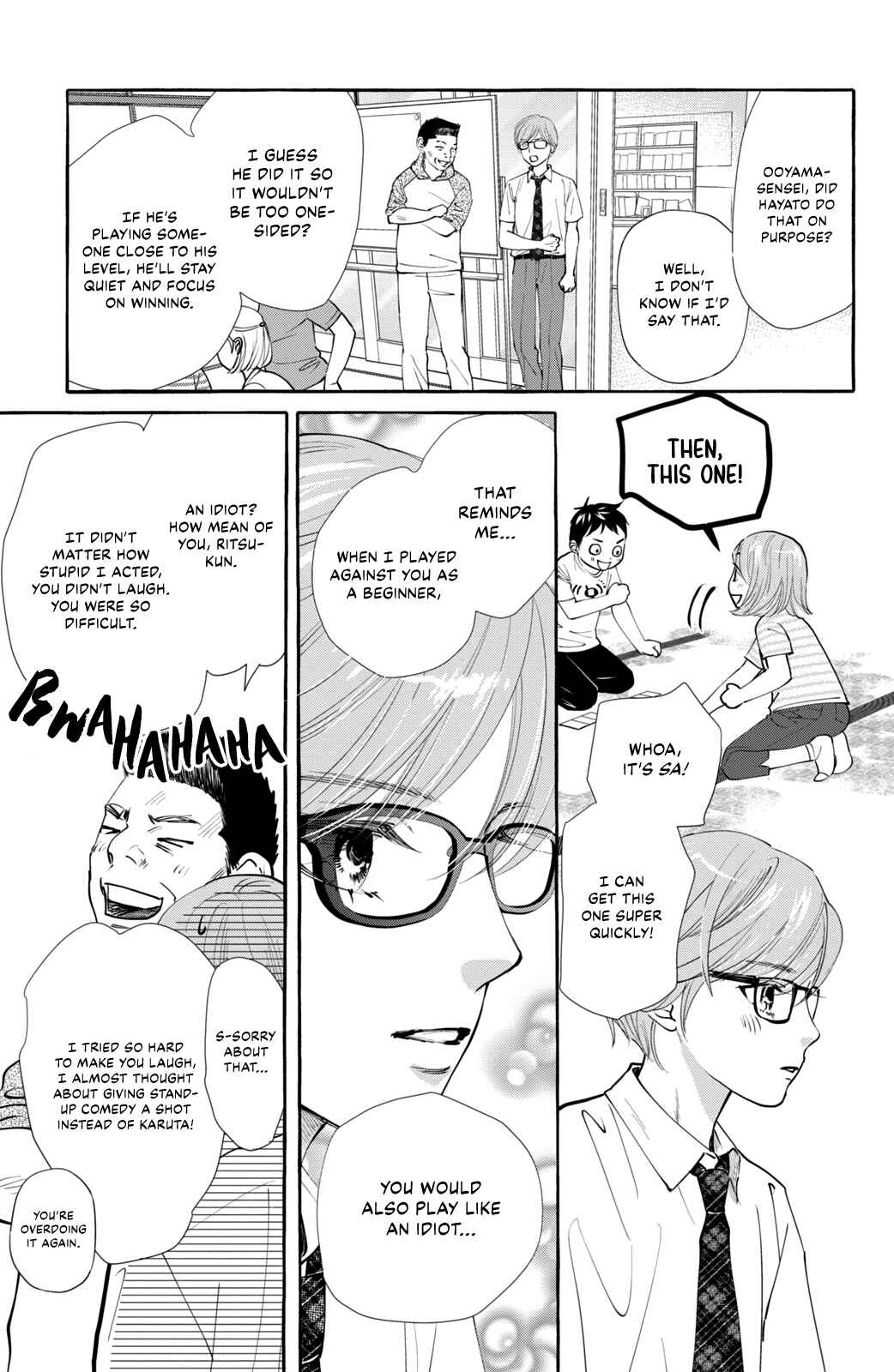 Chihayafuru plus Kimigatame Chapter 2 - Page 21