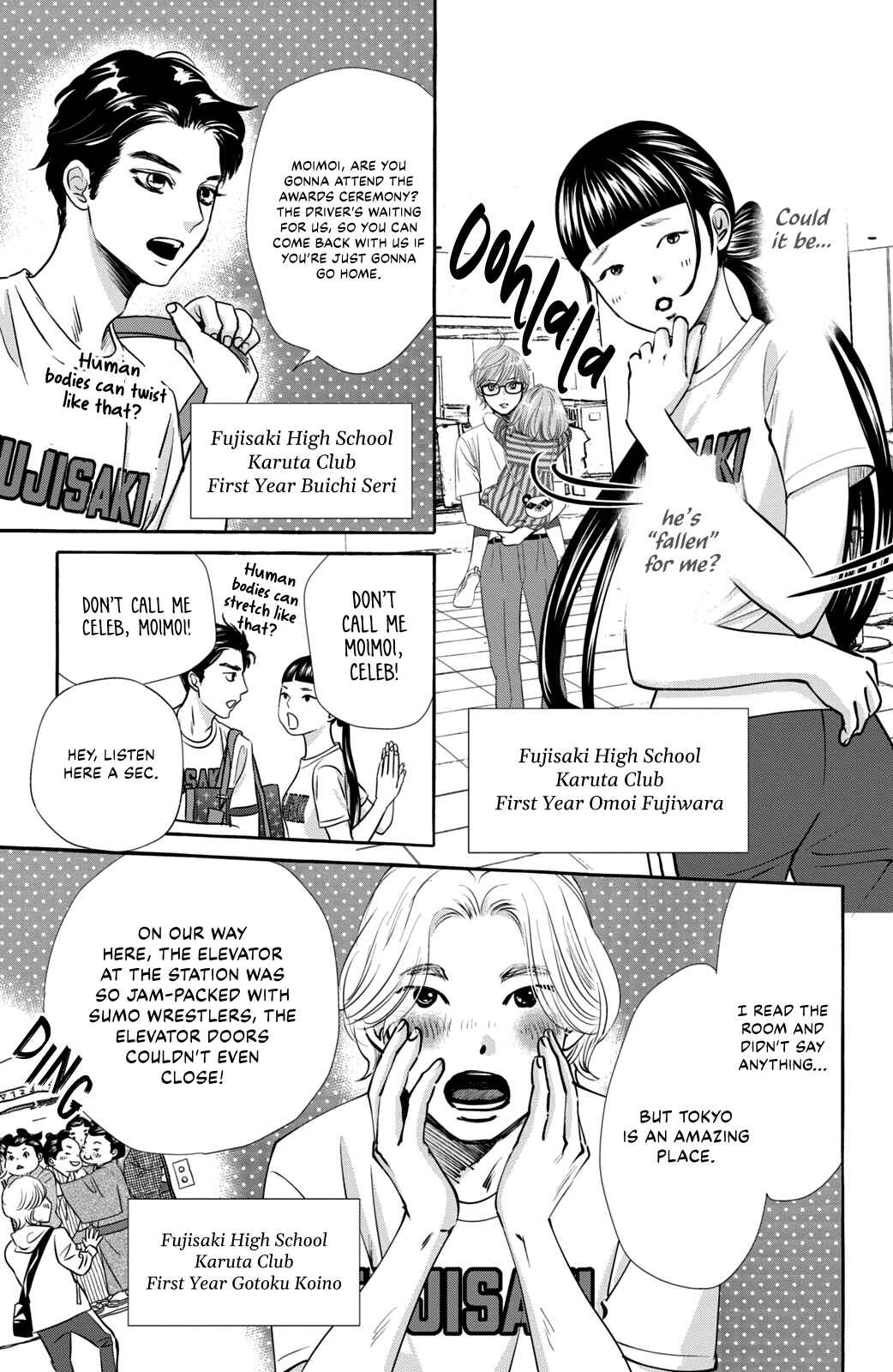 Chihayafuru plus Kimigatame Chapter 2 - Page 3