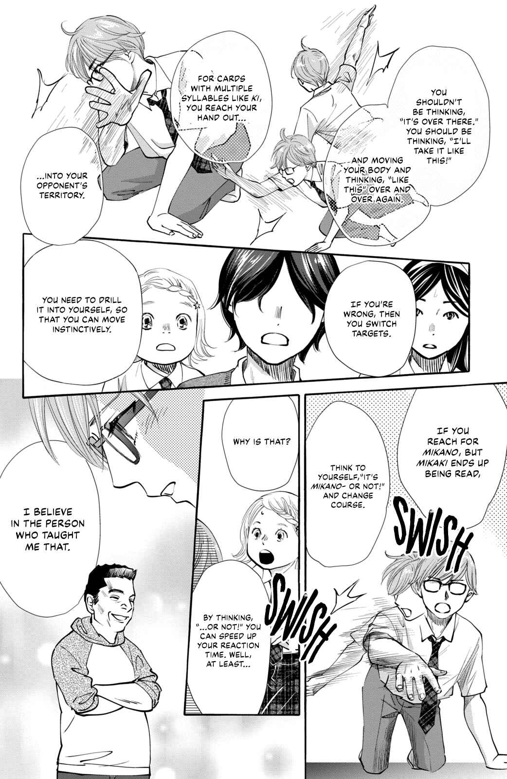 Chihayafuru plus Kimigatame Chapter 2 - Page 36