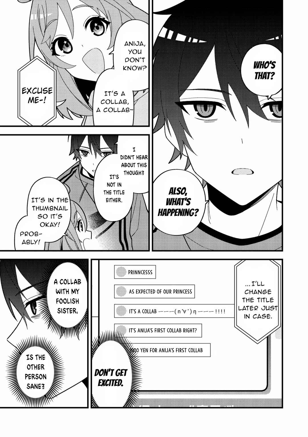 Imouto no Haishin ni Hairikondara VTuber Atsukai Sareta Ken Chapter 3 - Page 10