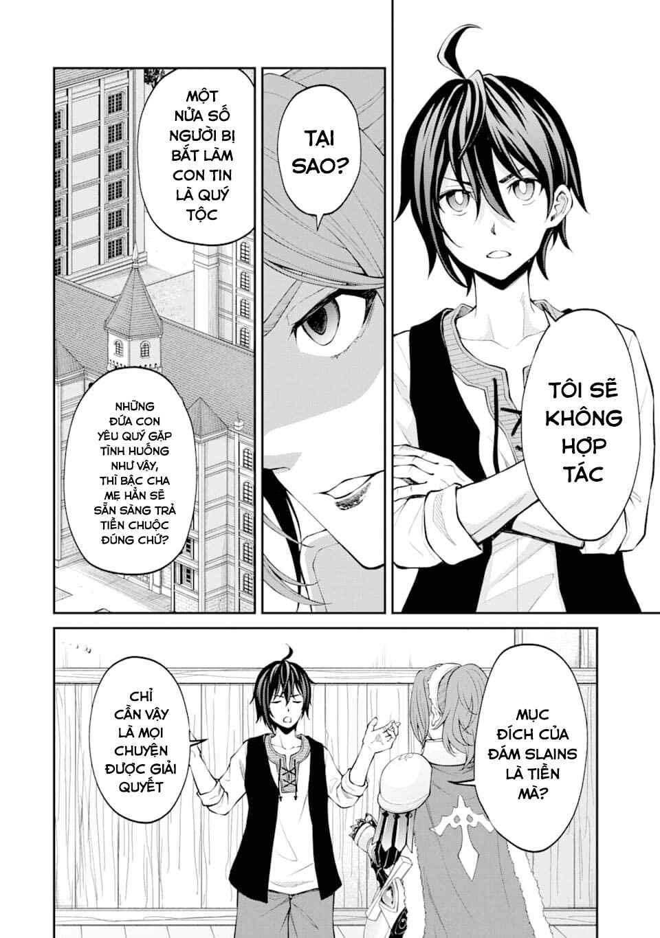 Saisoku Musou no B-kyuu Mahou Tsukai: Ippatsu Utareru Mae ni Senpatsu Uchikaesu! Chapter 17 - Page 4