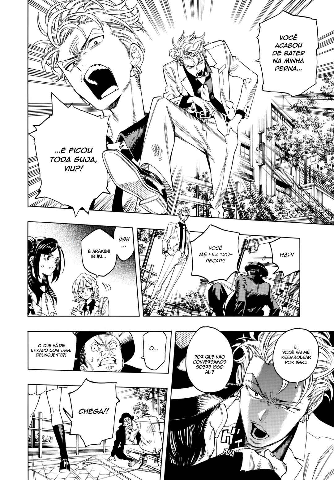 Akabane Honeko no Bodyguard Chapter 1 - Page 10