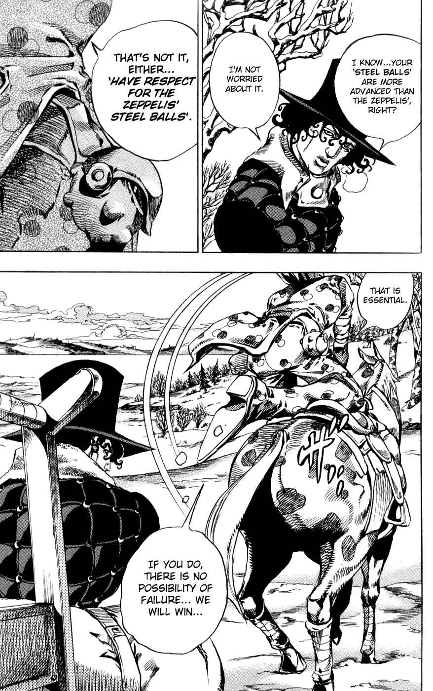 JoJo no Kimyou na Bouken: Part 7 - Steel Ball Run Chapter 51 - Page 27