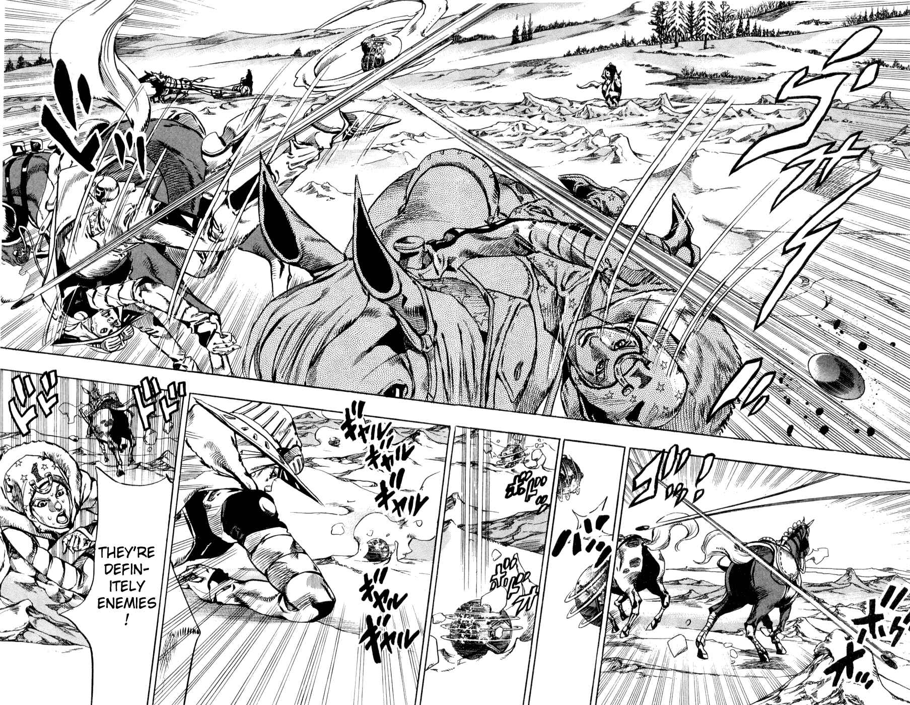 JoJo no Kimyou na Bouken: Part 7 - Steel Ball Run Chapter 51 - Page 46