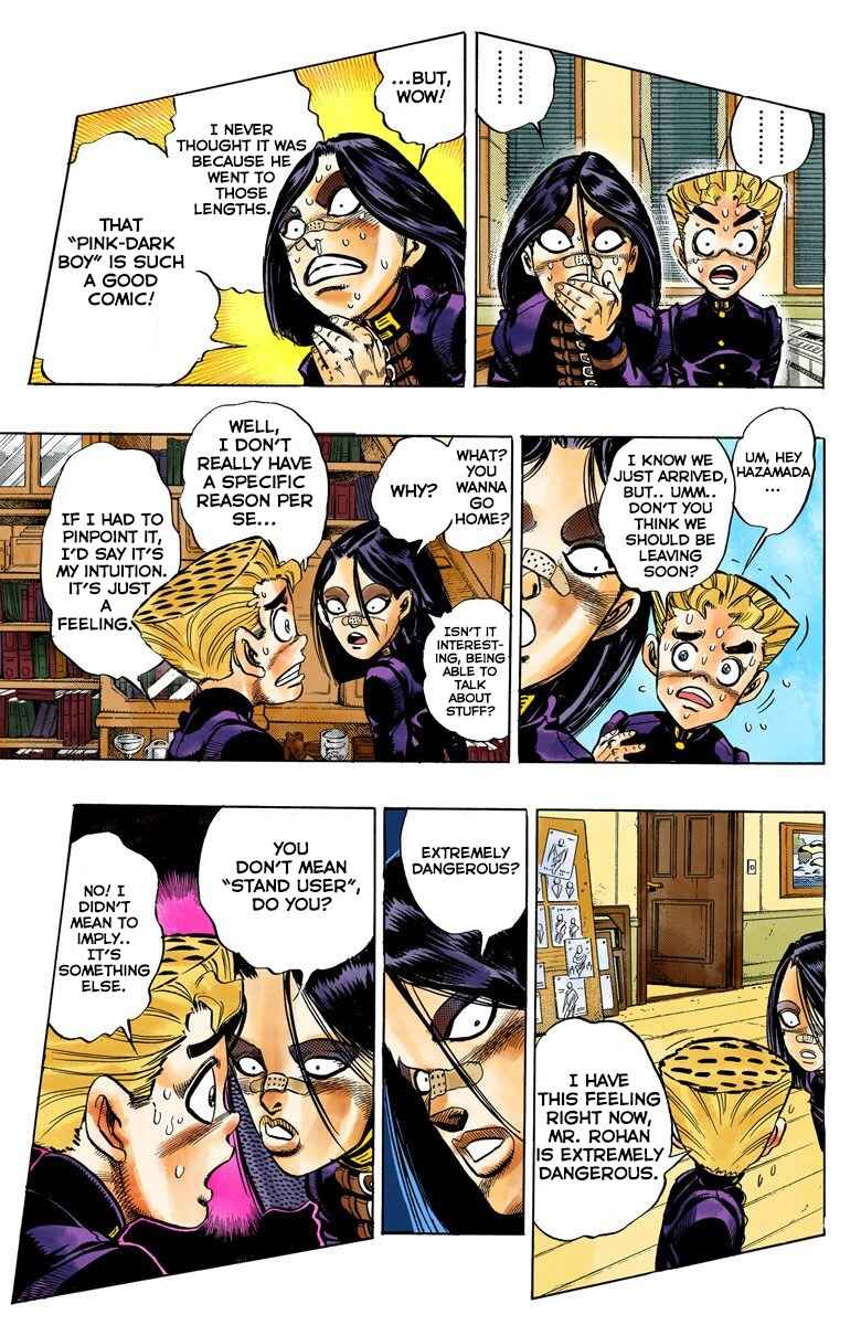 JoJo no Kimyou na Bouken: Part 4 - Diamond wa Kudakenai Color-ban Chapter 54 - Page 6