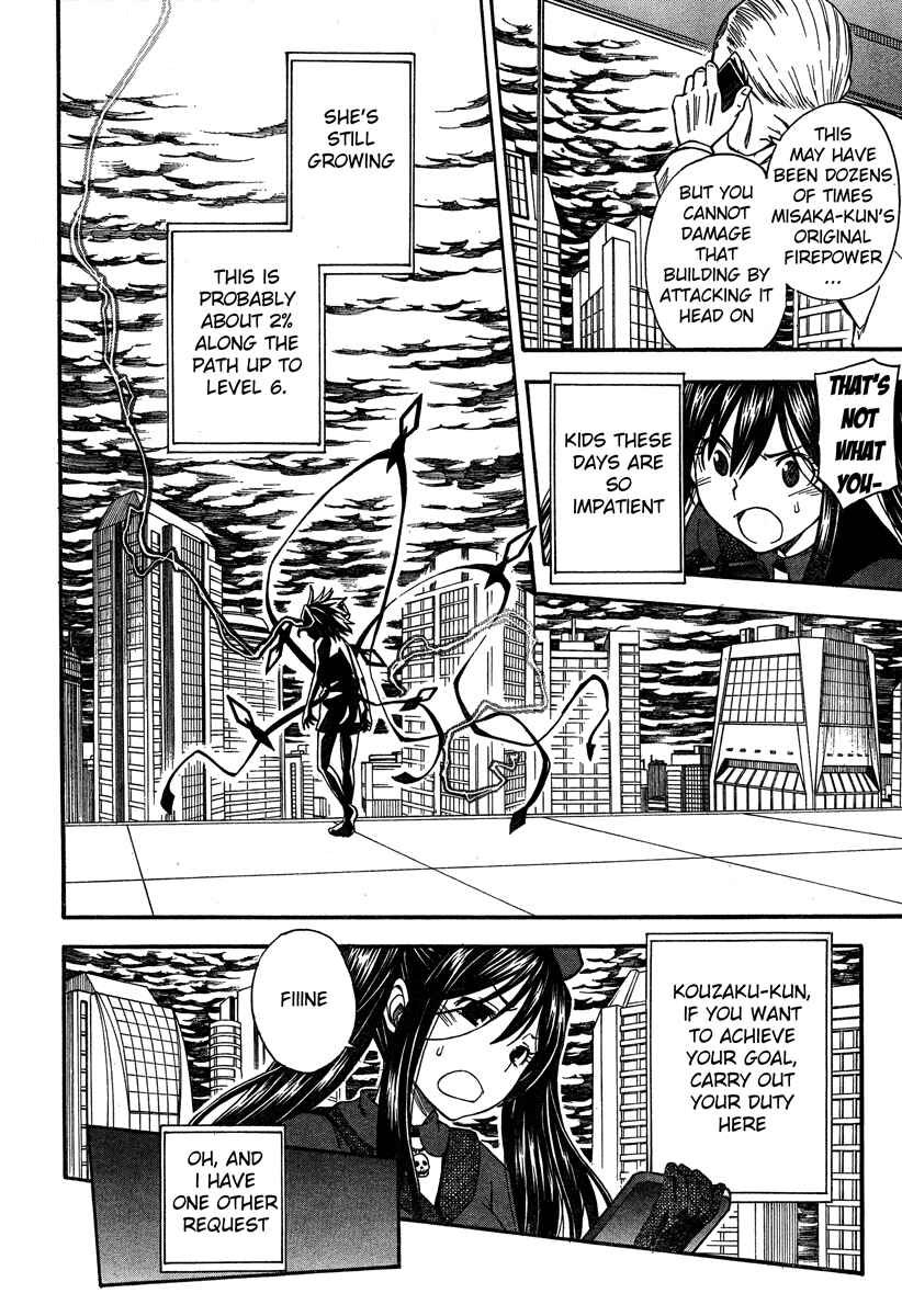 Toaru Majutsu no Index Gaiden: Toaru Kagaku no Railgun Chapter 62 - Page 11