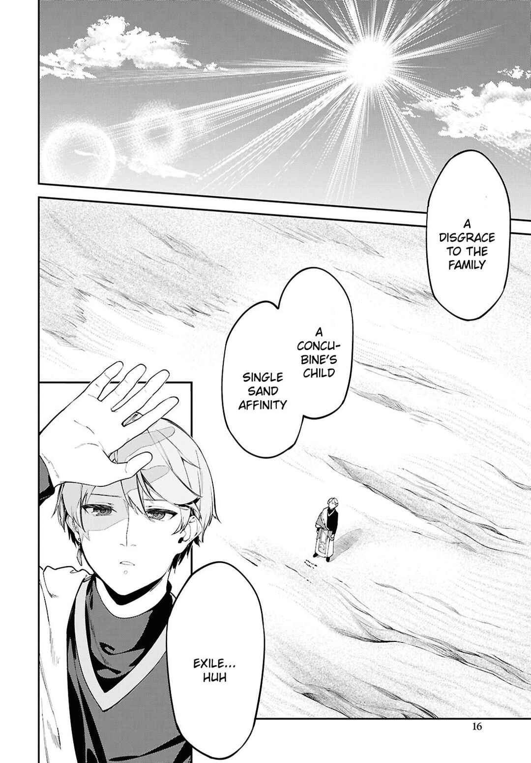 Suna Mahou de Suna no Oukoku wo Tsukurou ~Sabaku ni Tsuihou Sareta kara Ganbatte Sokoku Ijou no Kokka wo Tatete Mita~ Chapter 1 - Page 12