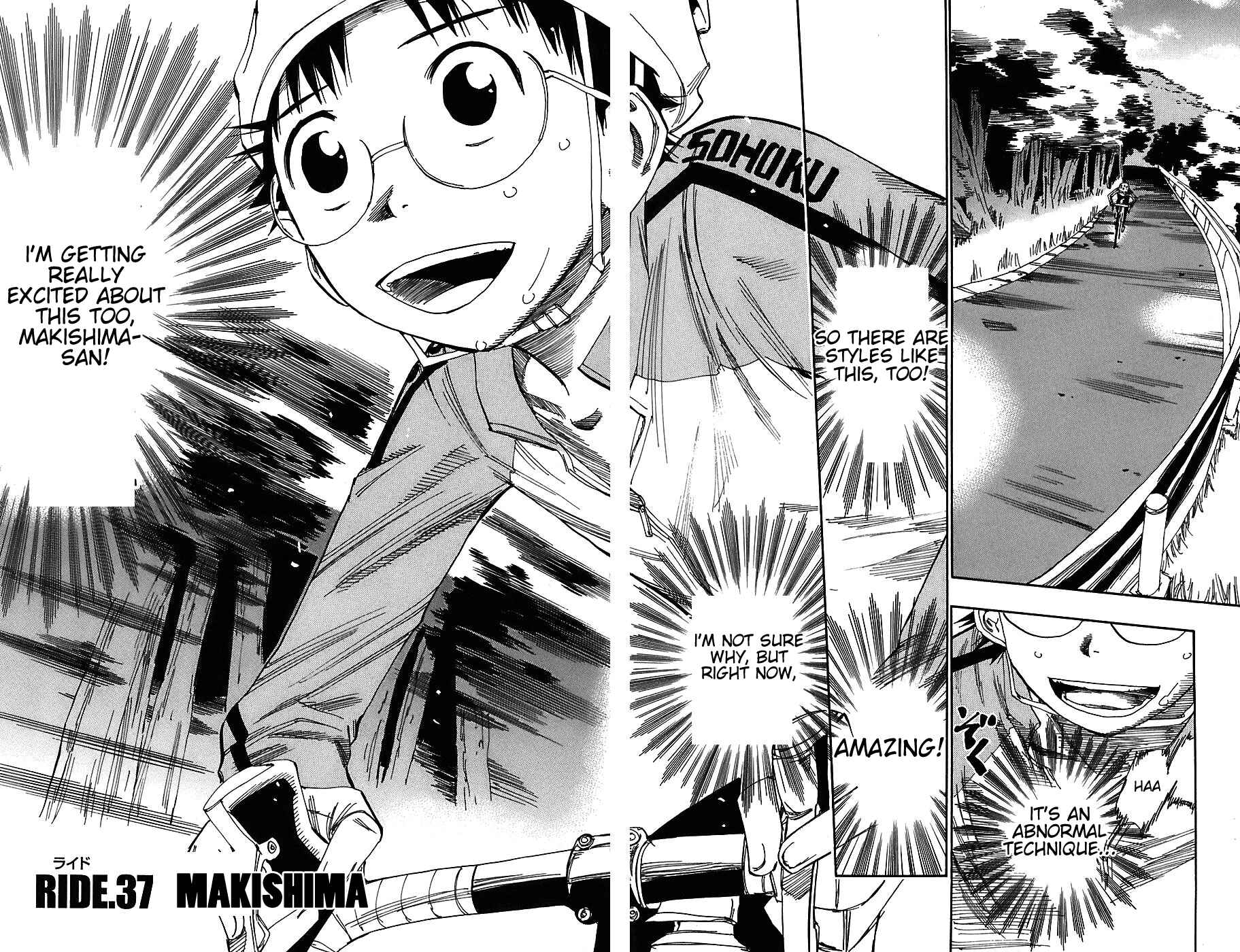 Yowamushi Pedal Chapter 37 - Page 4
