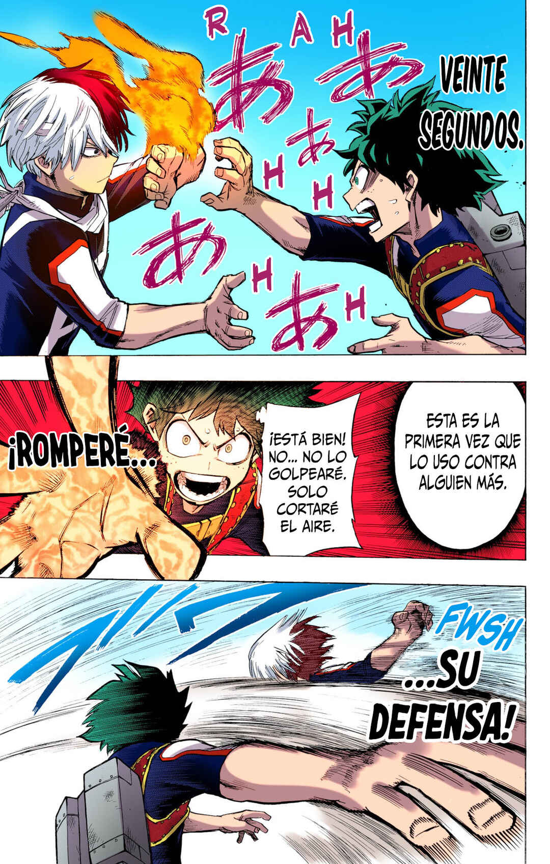 Boku no Hero Academia (Official Colored) Chapter 30 - Page 10