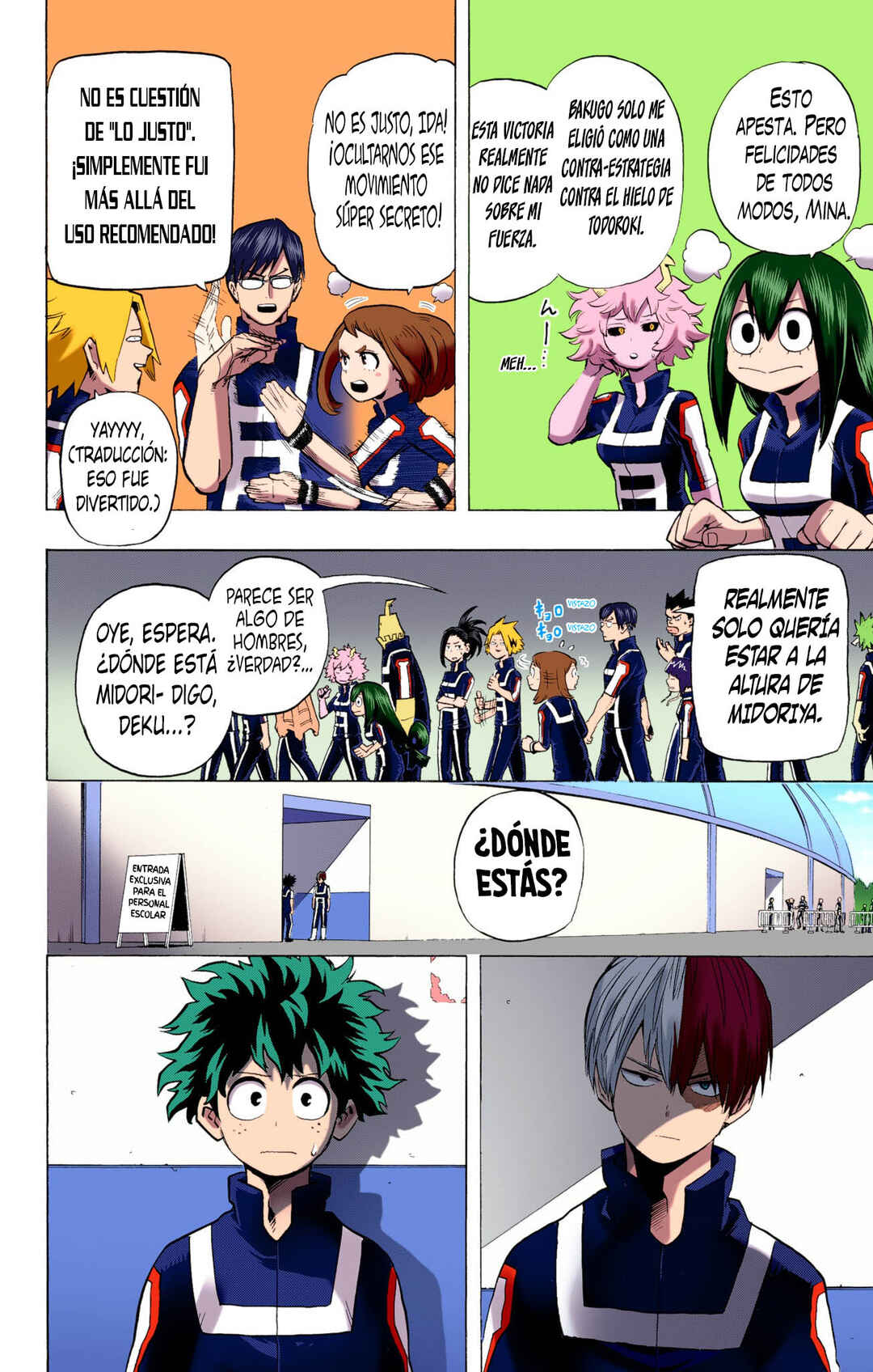 Boku no Hero Academia (Official Colored) Chapter 30 - Page 19