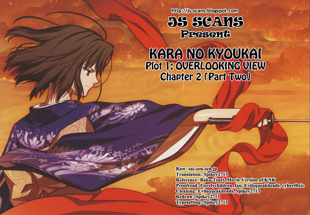 Kara no Kyoukai: The Garden of Sinners Chapter 1 - Page 39