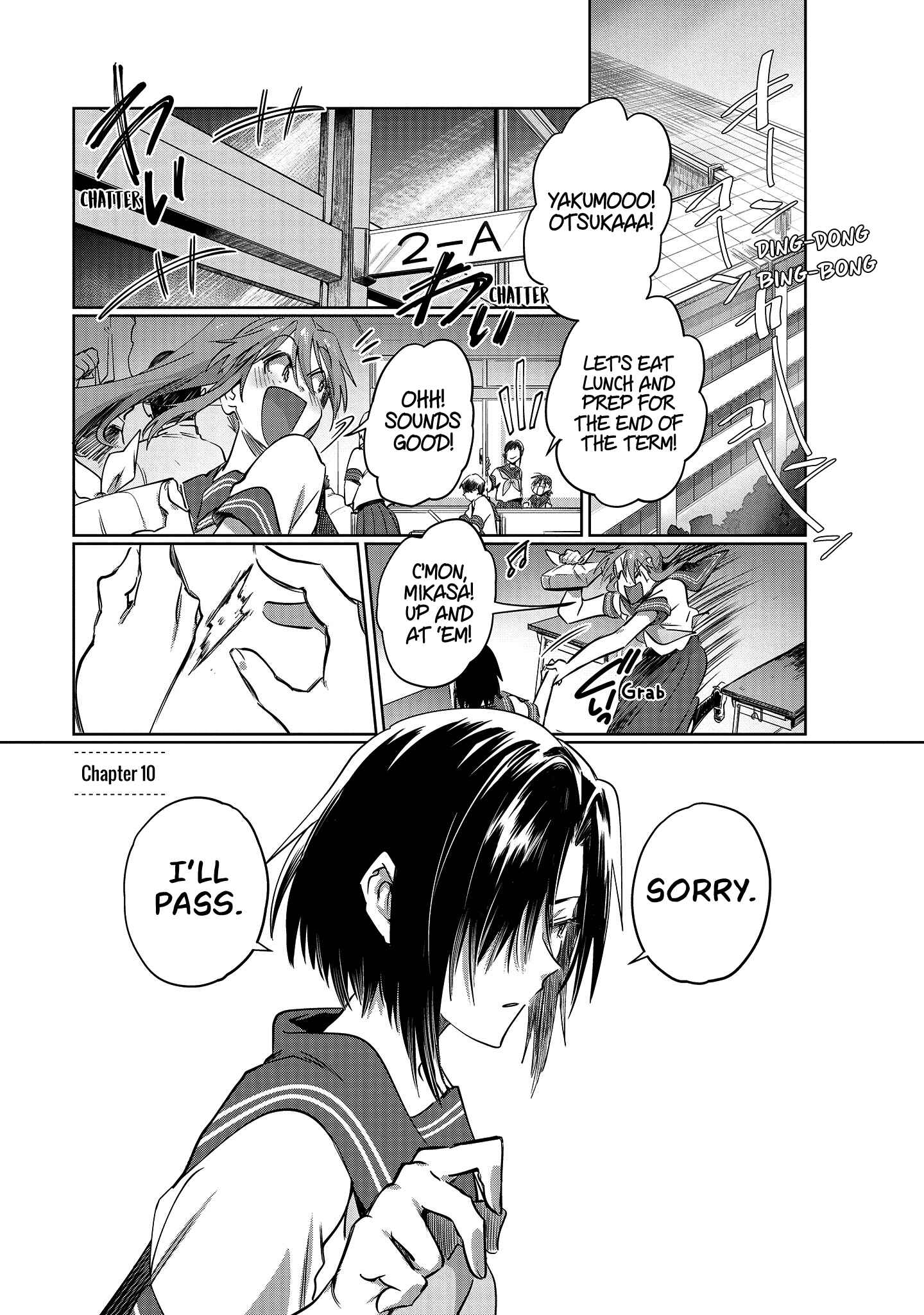 Hinata and Mikasa Chapter 10 - Page 2