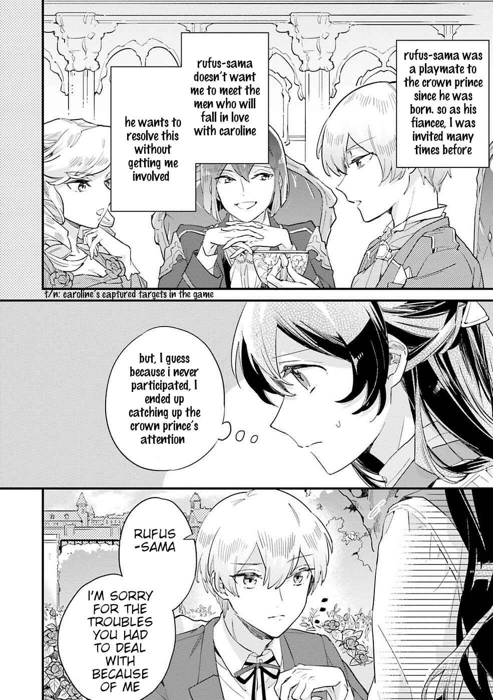 Yowaki MAX Reijou nanoni, Ratsuwan Konyakusha-sama no Kake ni Notte Shimatta Chapter 4 - Page 18