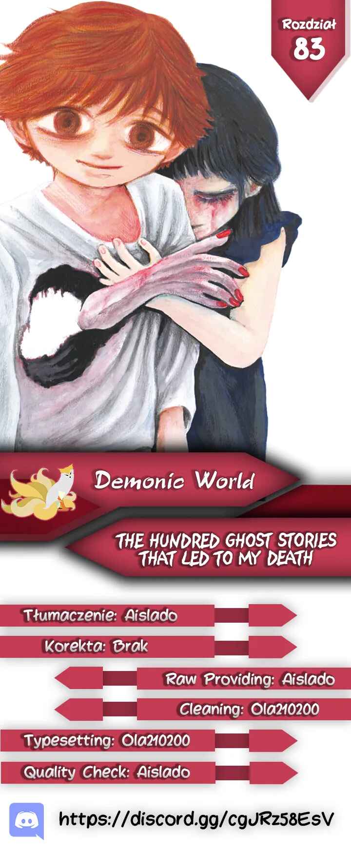 100 Ghost Stories That Will Lead to My Own Death Chapter 83 - Page 1