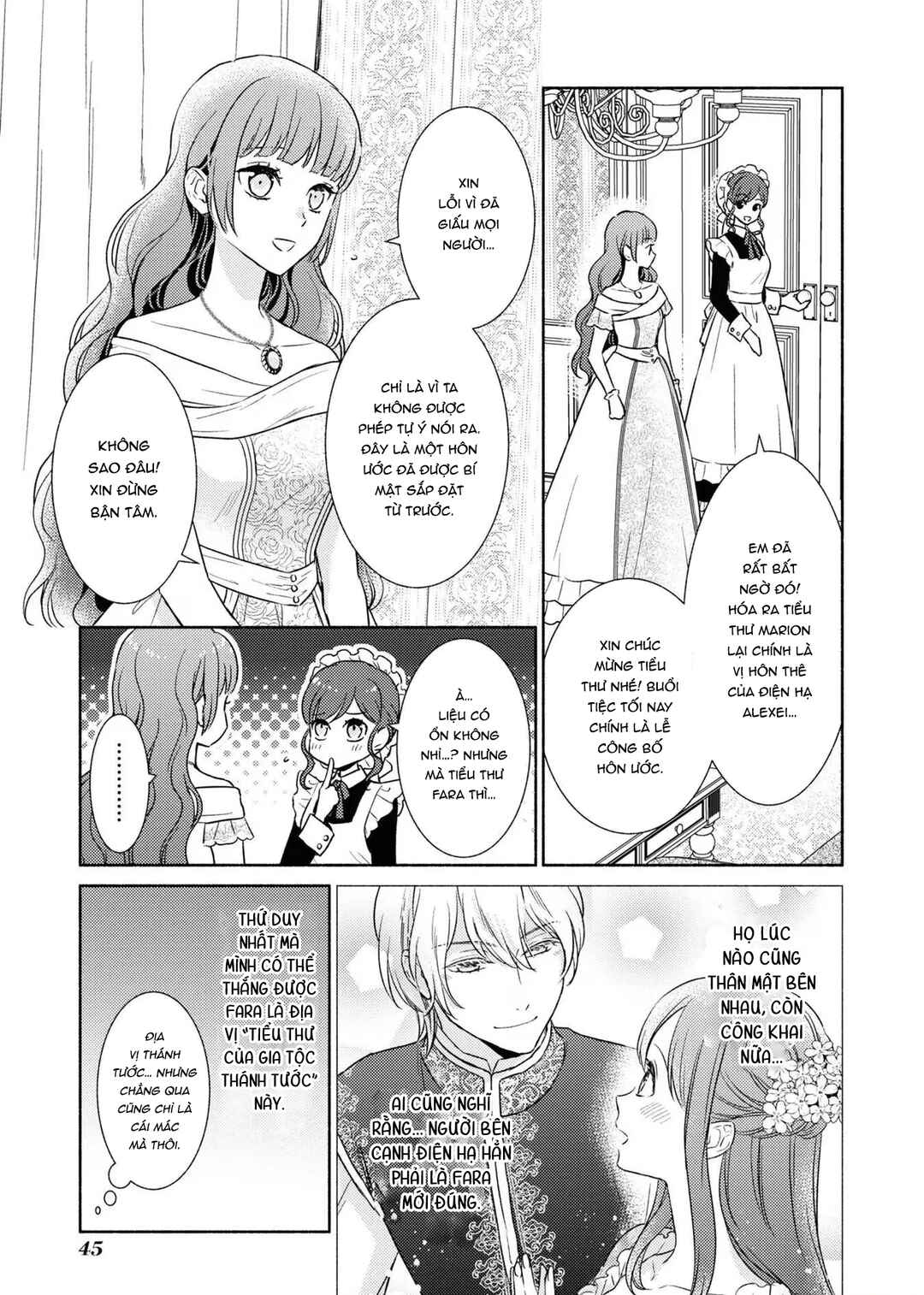 Saiyaku Reijou no Fujouri na Jijou - Konyakusha ni Watashi Igai no Oaite ga Iru to Kiite shimatta no desu ga Chapter 10 - Page 3